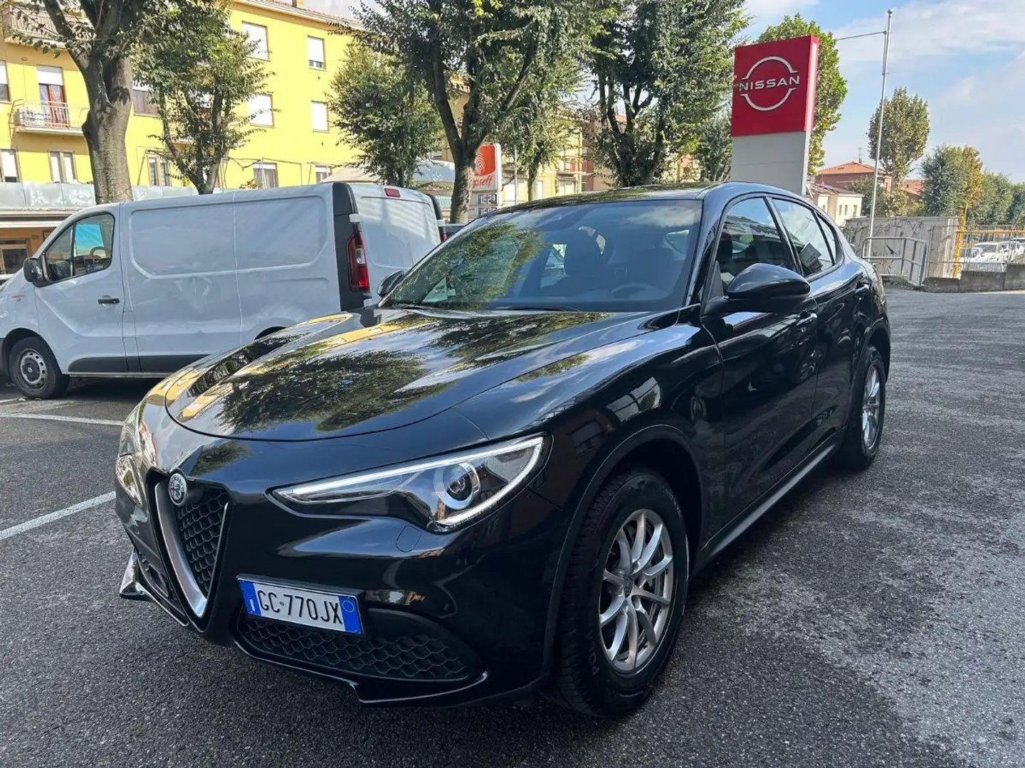 Alfa Romeo Stelvio 2.2 T.diesel 190 CV AT8 Q4 Business MOTORE NUOVO Nero - 1