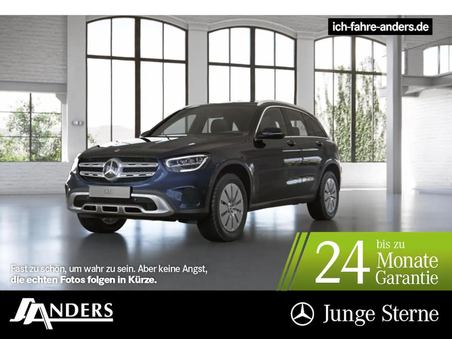 Mercedes-Benz GLC 300 de 4M MBUX+Distr+AHK+LED+Kam+EASY-P+SHZ Blauw - 1