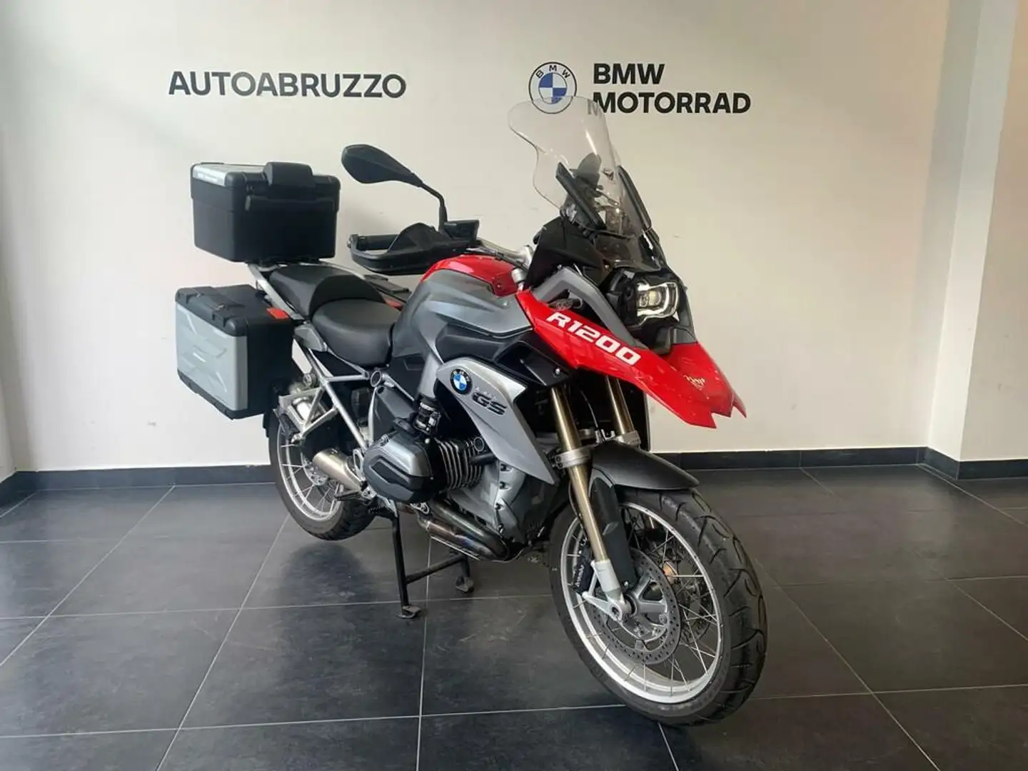 BMW R 1200 GS Abs my13 Rouge - 2