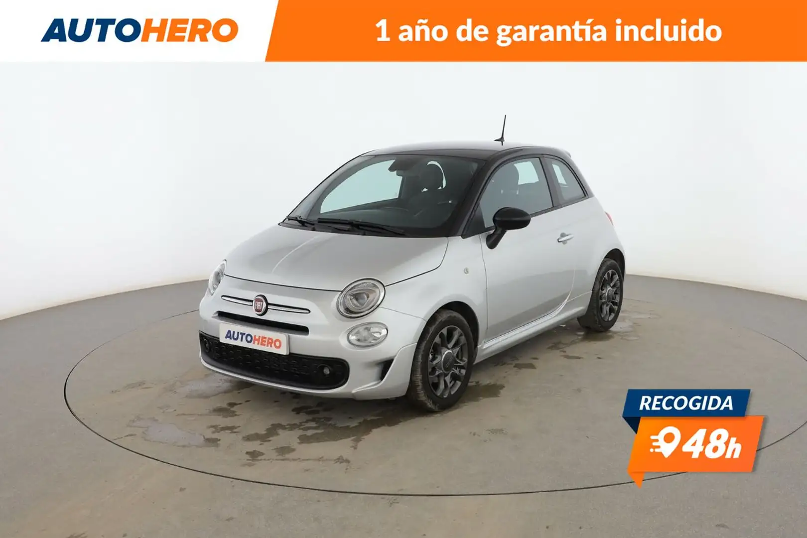 Fiat 500 1.0 MHEV Connect Gris - 1