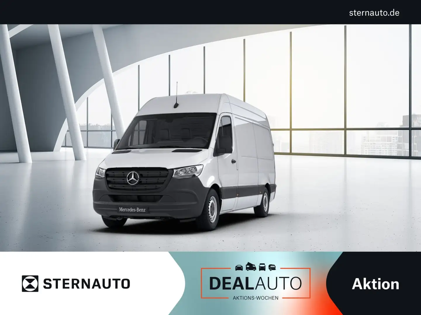 Mercedes-Benz Sprinter Sprinter 317 KA 36 HD DAB MBUX Klima Kamera Weiß - 1