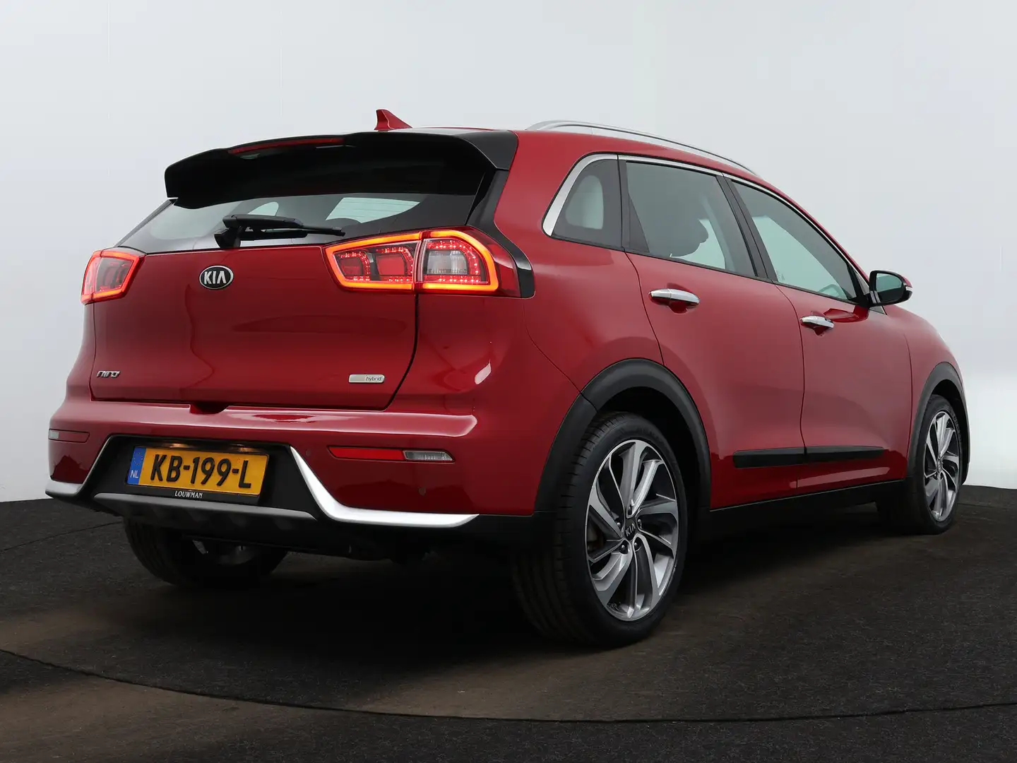 Kia Niro 1.6 GDi Hybrid First Edition | Climate en Cruise C Rood - 2