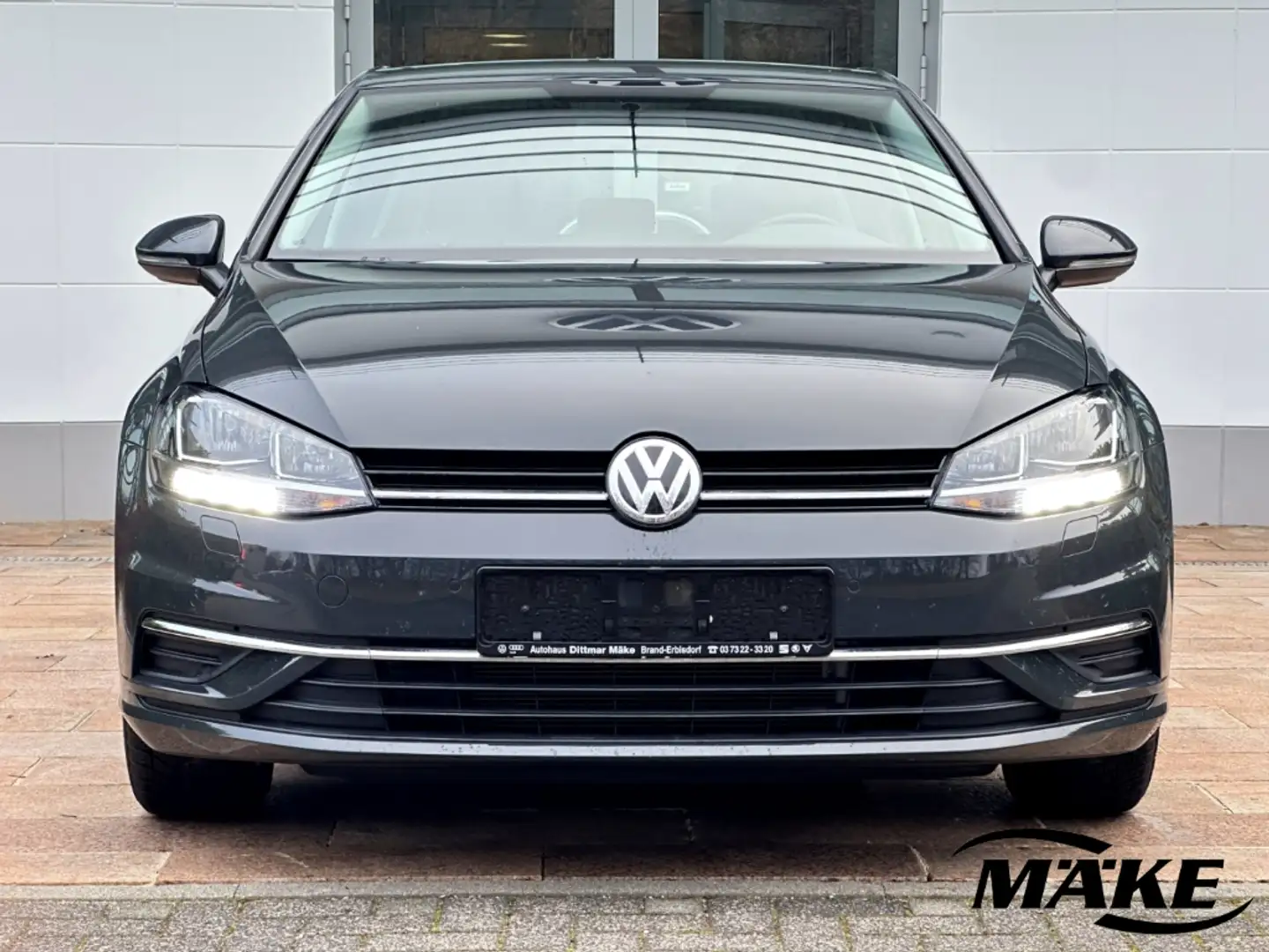 Volkswagen Golf VII 2.0TDI Comfortline DSG ACC SHZ NAVI BT Gris - 2