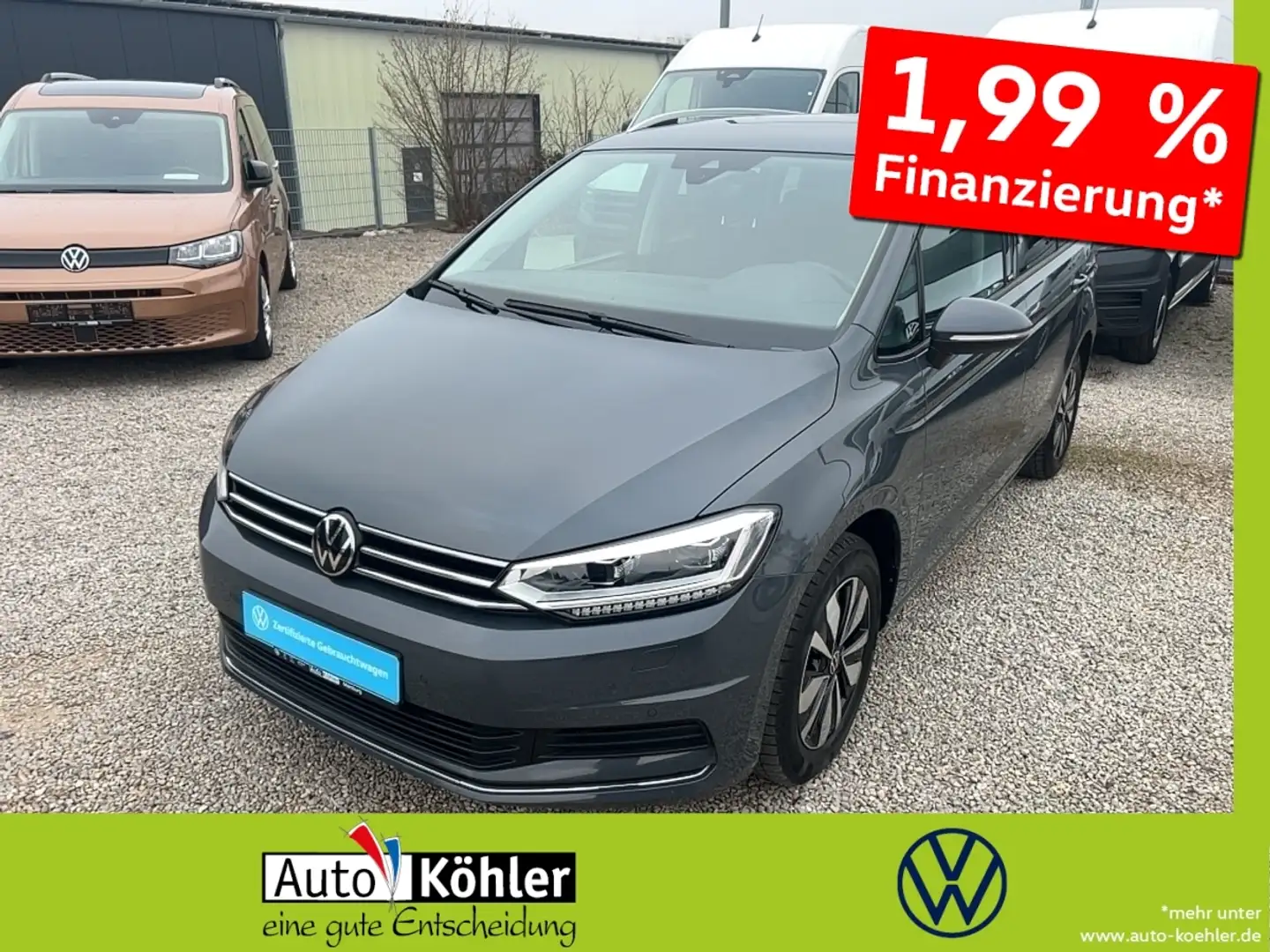 Volkswagen Touran Move TDi Panoramadach / Dynaudio Matrix Grau - 1