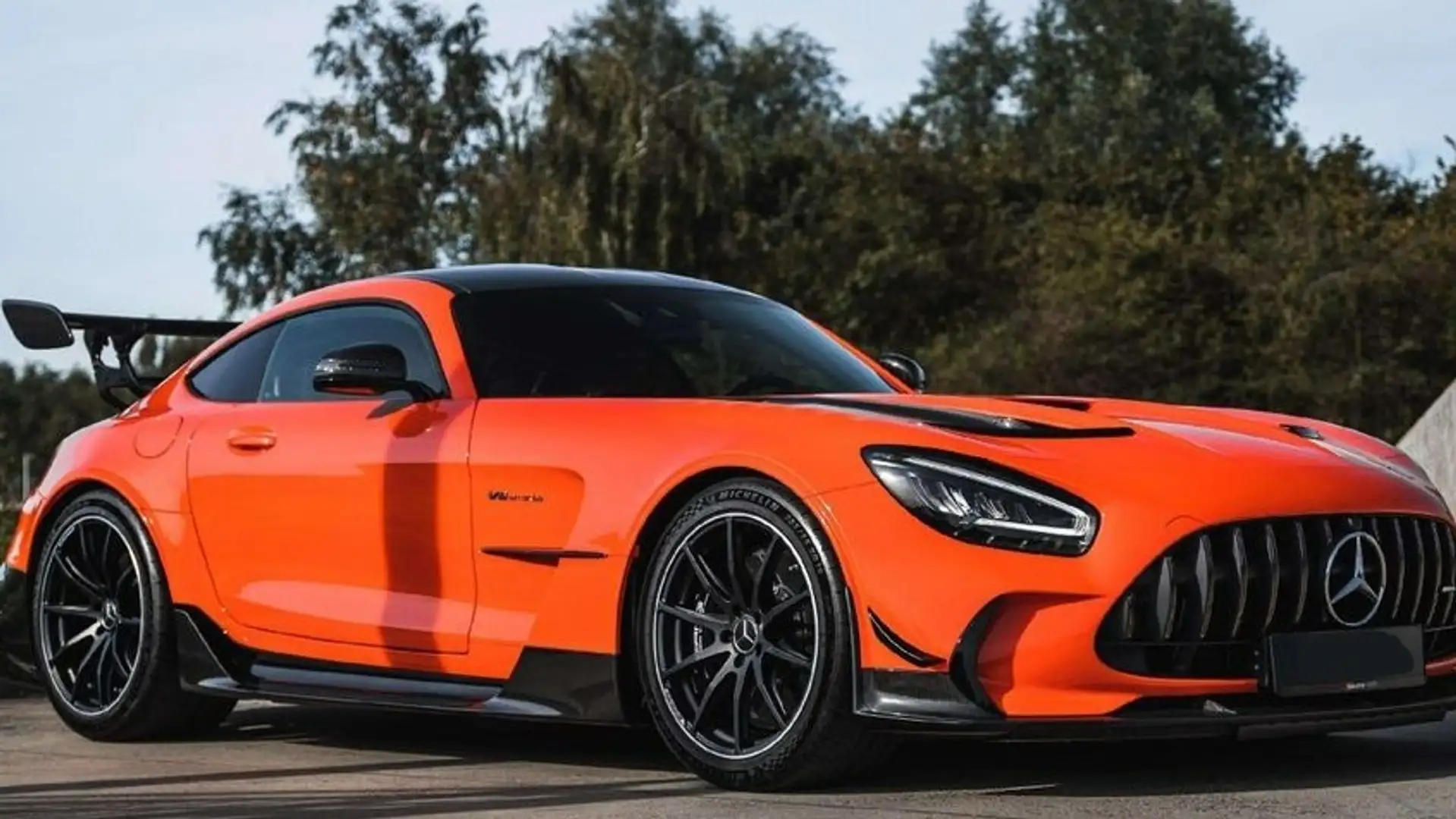 Mercedes-Benz AMG GT Coupé Black Series Narancs - 2