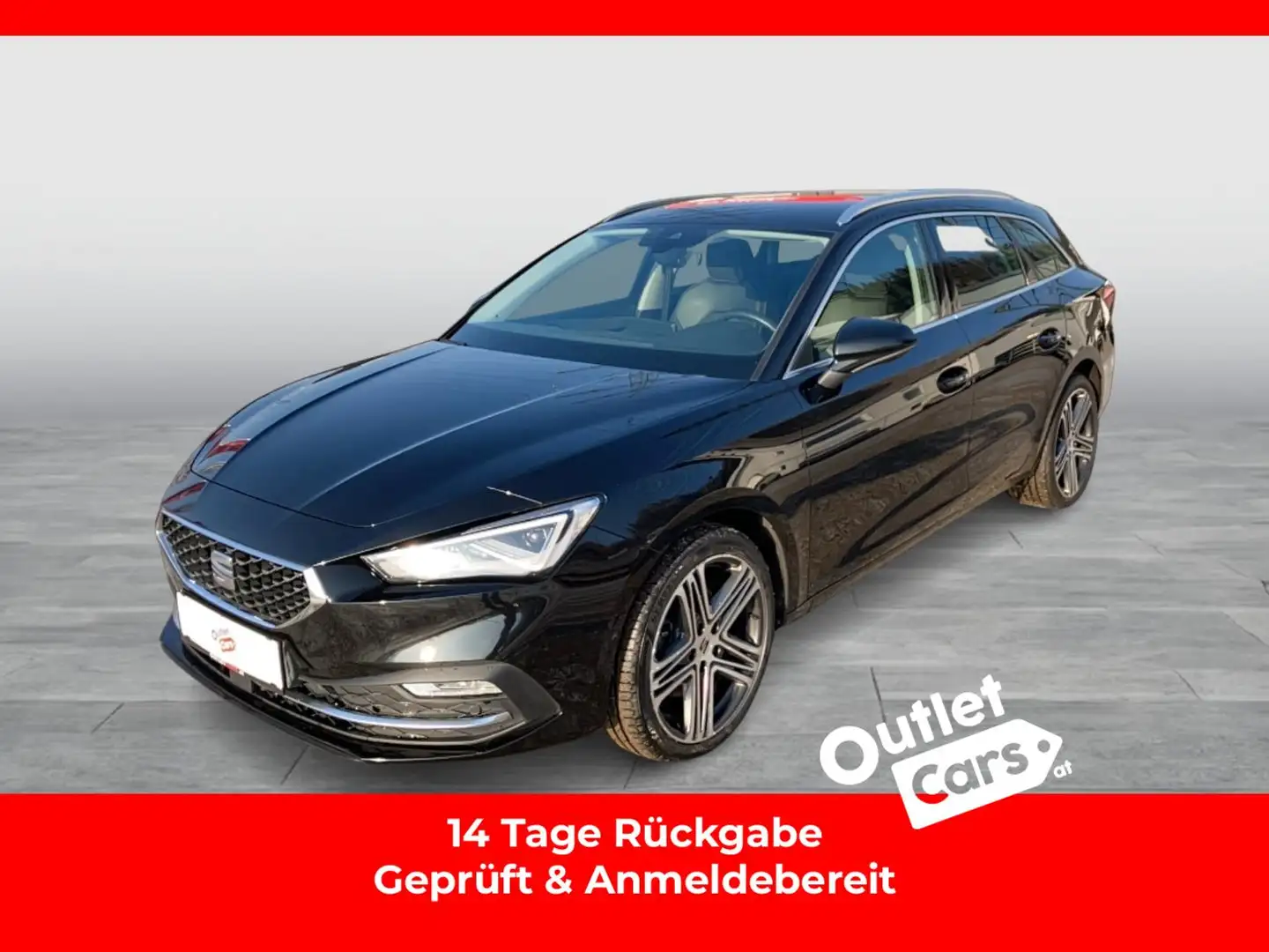 SEAT Leon Sportstourer 2.0 TDI Xcellence LED+STANDHZG Schwarz - 1