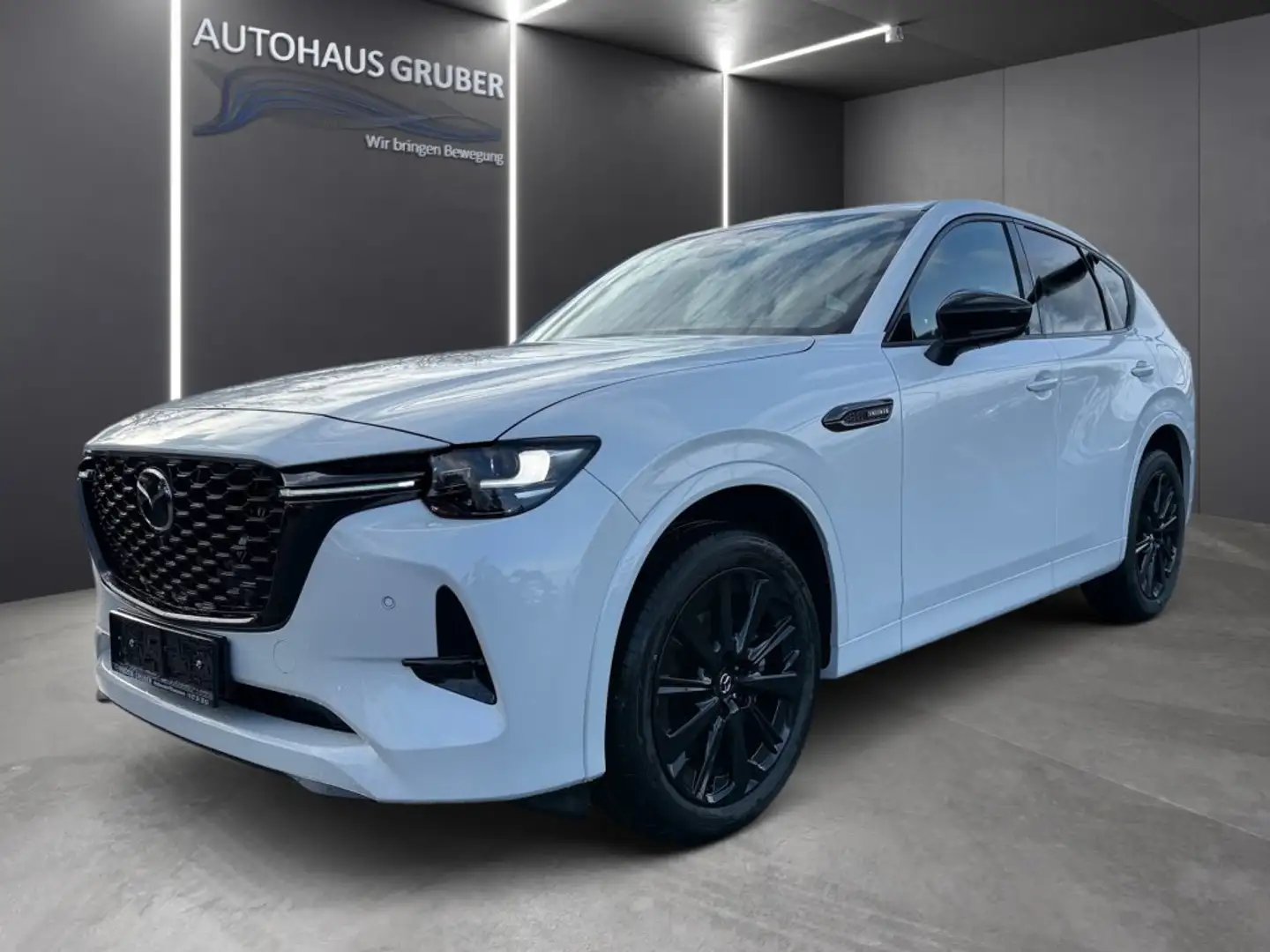 Mazda CX-60 3.3L e-SKYACTIV D 254ps 8AT AWD HOMURA PLUS TLOP Weiß - 1