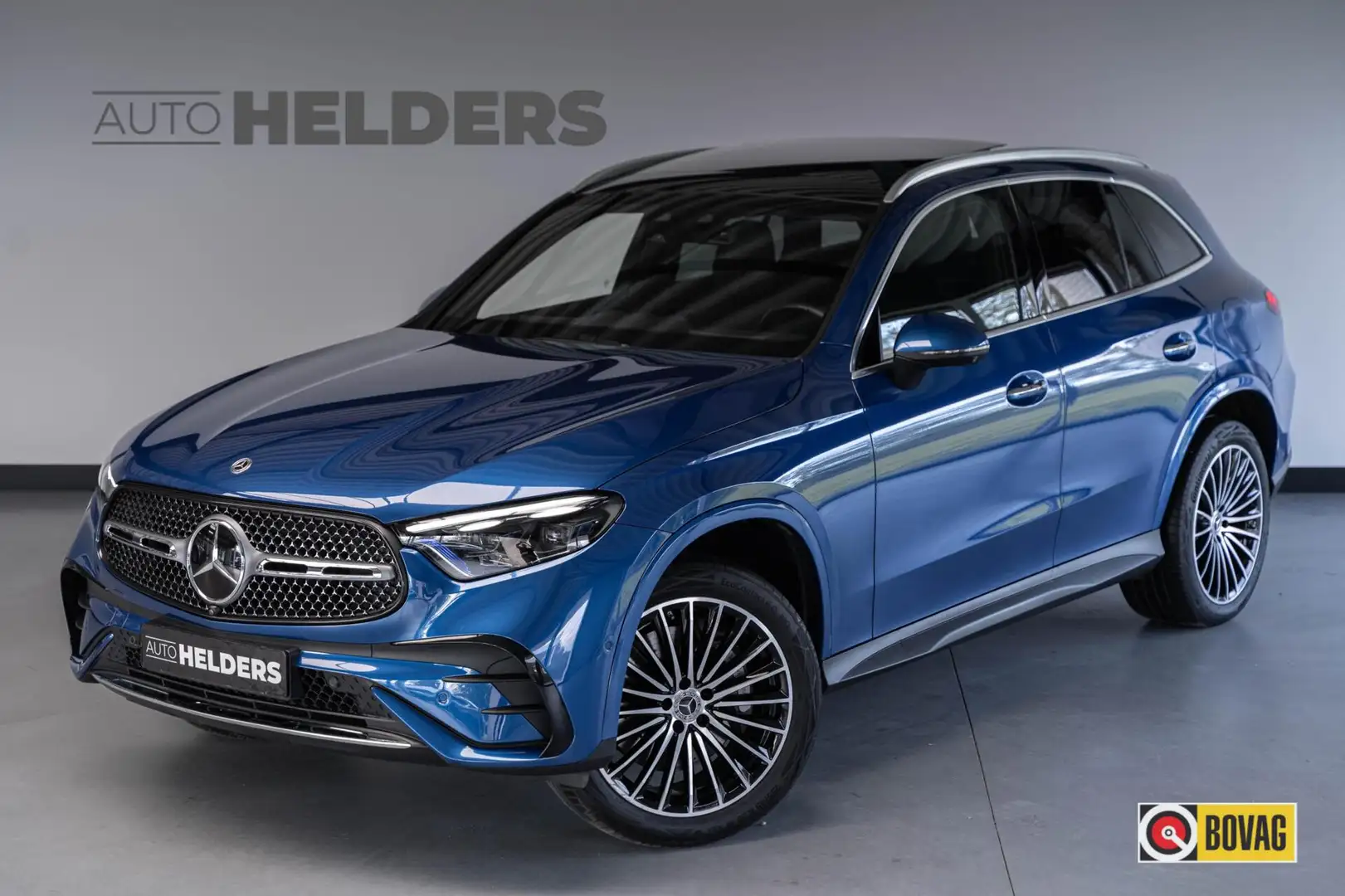 Mercedes-Benz GLC 400 400e 4MATIC AMG Burm. 360° Luchtv. HuD Bleu - 1