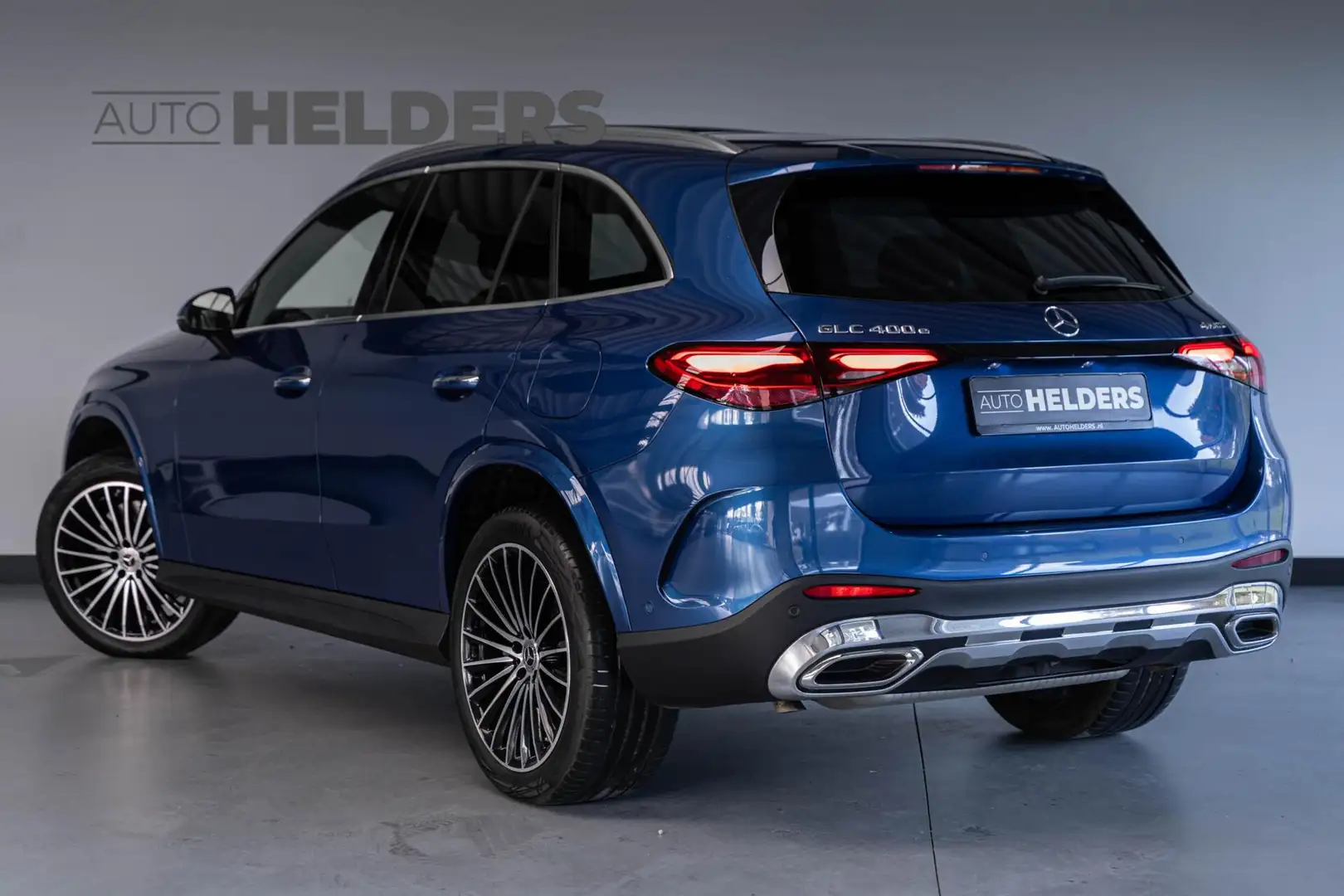 Mercedes-Benz GLC 400 400e 4MATIC AMG Burm. 360° Luchtv. HuD Bleu - 2
