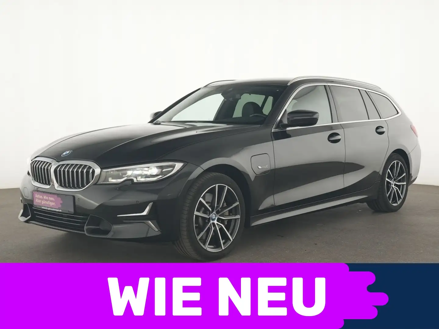 BMW 330 e Luxury Line HiFi|Digital Key|LED|Navi Noir - 1