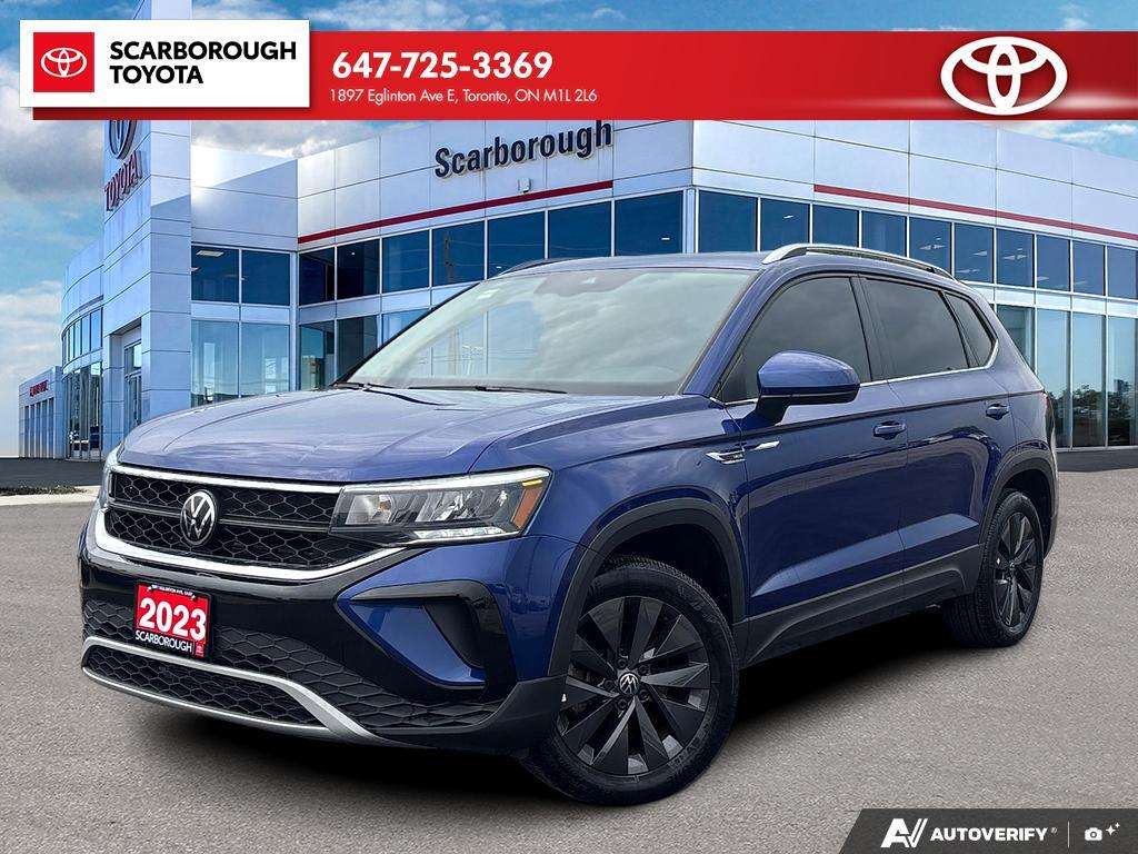 used 2023 Volkswagen Taos car, priced at $21,495