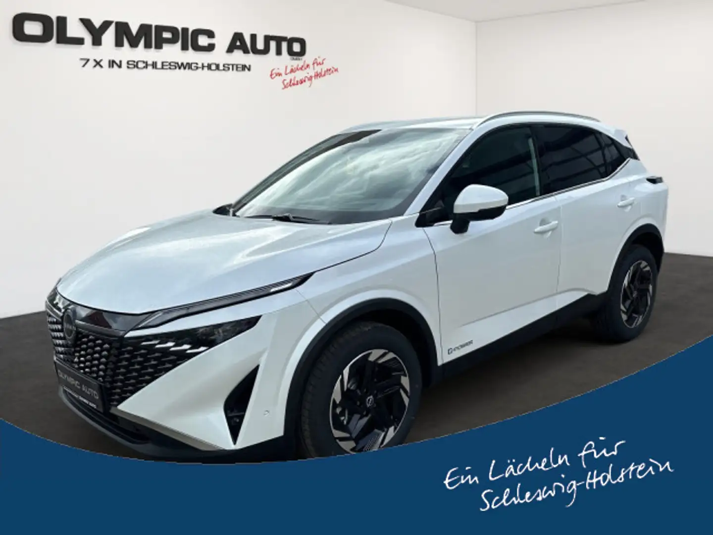 Nissan Qashqai 1.5 e-Power N-Connecta HUD SHZ KLIMA-AT Blanc - 1