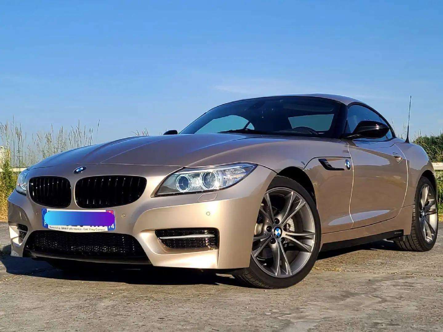 BMW Z4 Z4 Roadster sDrive 20i 184ch Pure Design A Beige - 2