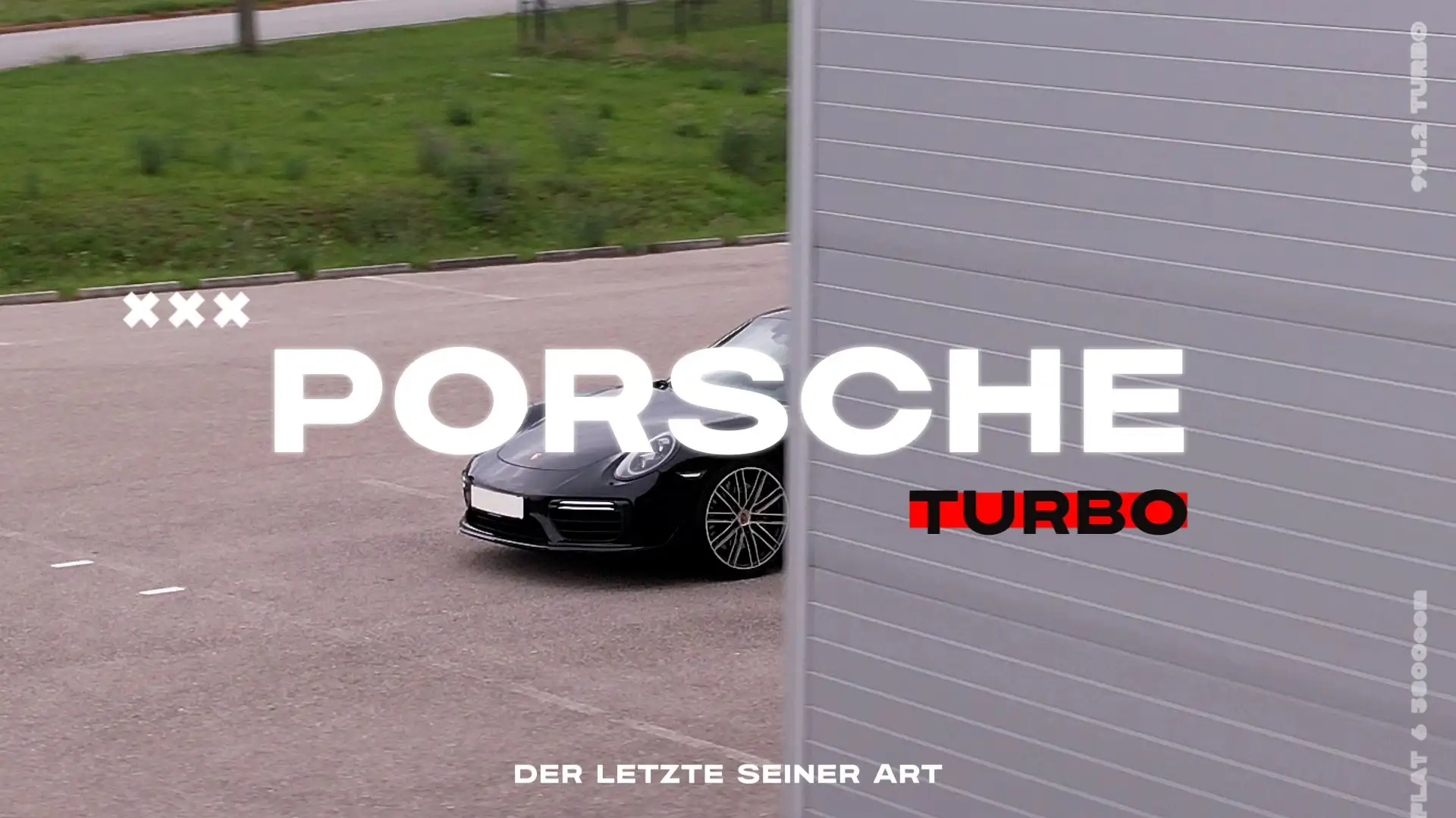 Porsche 911 TURBO Schwarz - 1
