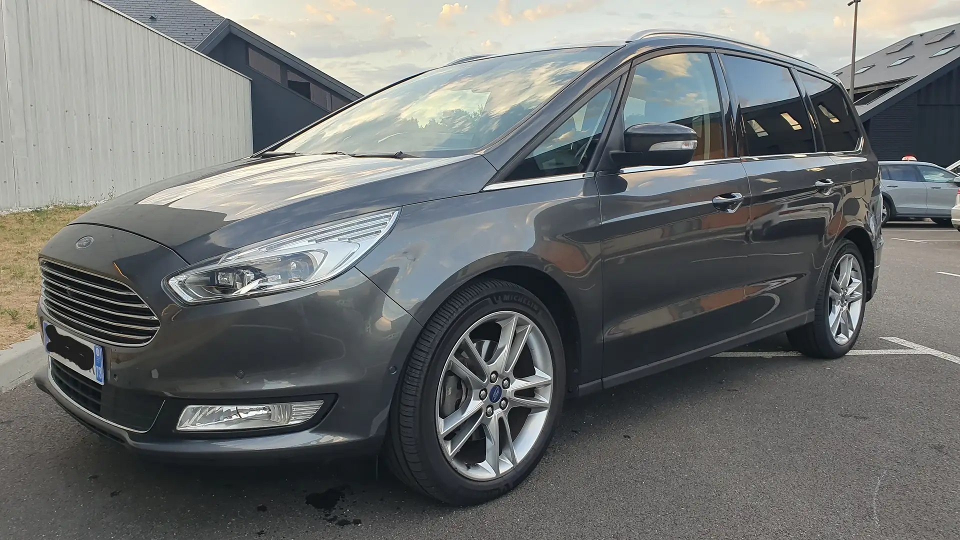 Ford Galaxy Galaxy 2.0 EcoBlue Bi-Turbo Aut.Titanium Gris - 1