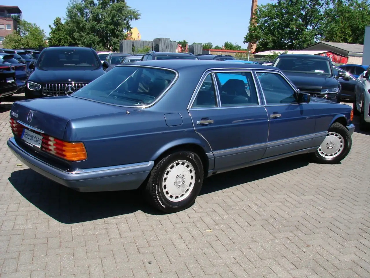 Mercedes-Benz 560 SEL W126 Tempomat Leder Memory Schiebedach, foto 4