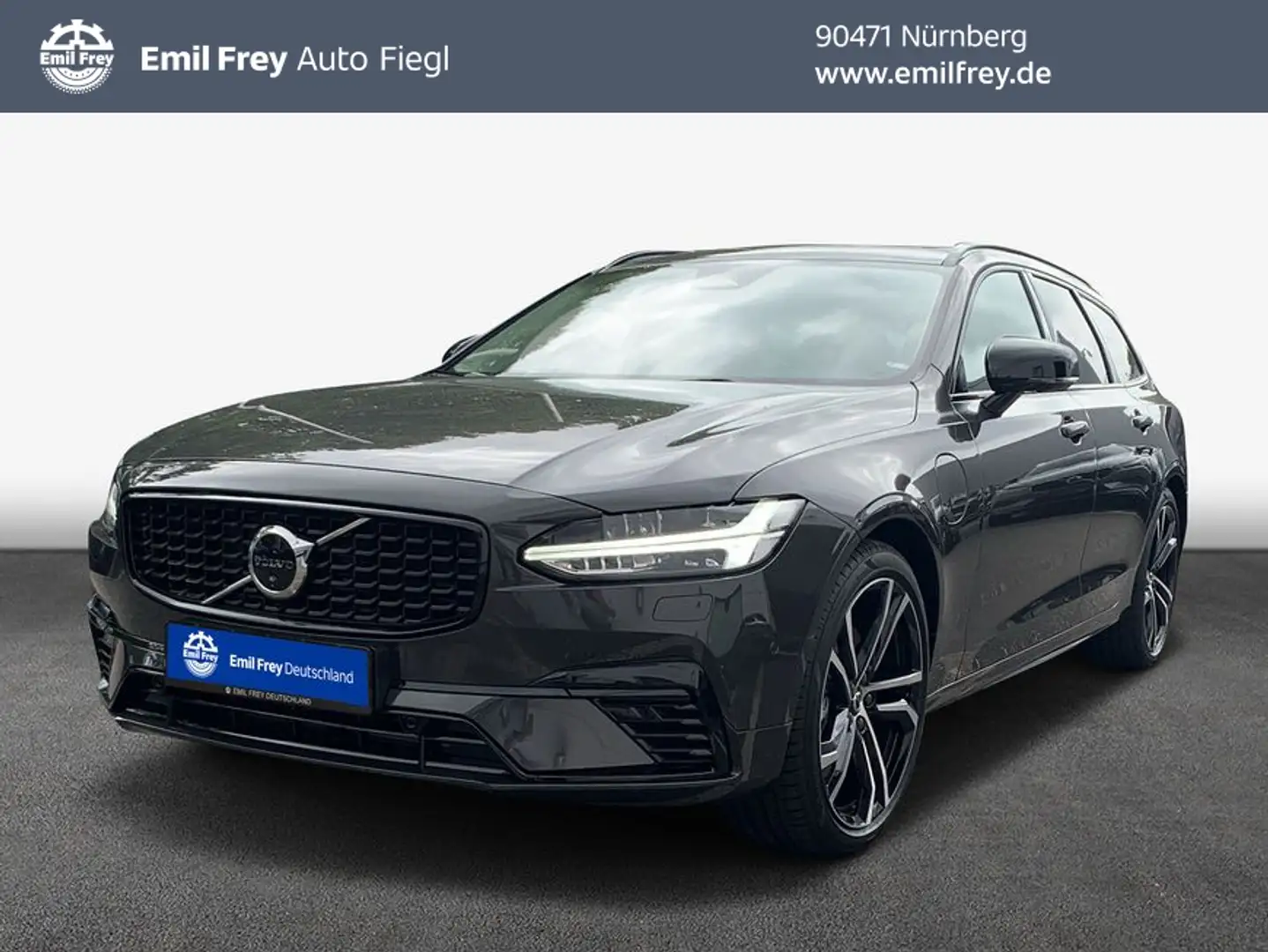 Volvo V90 T8 Plug-in Hybrid AWD Ultra Dark Grau - 1