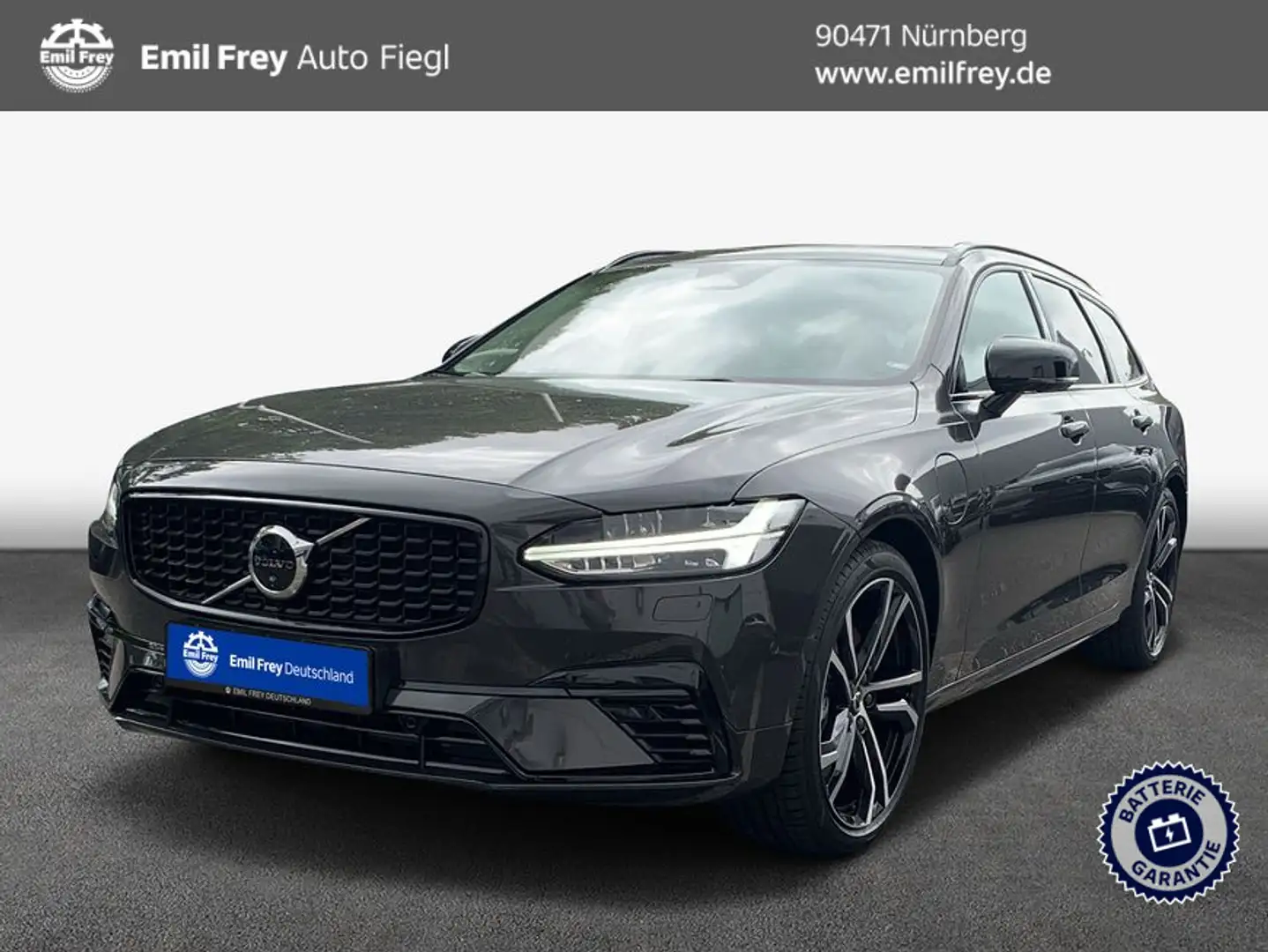 Volvo V90 T8 Plug-in Hybrid AWD Ultra Dark Grau - 1