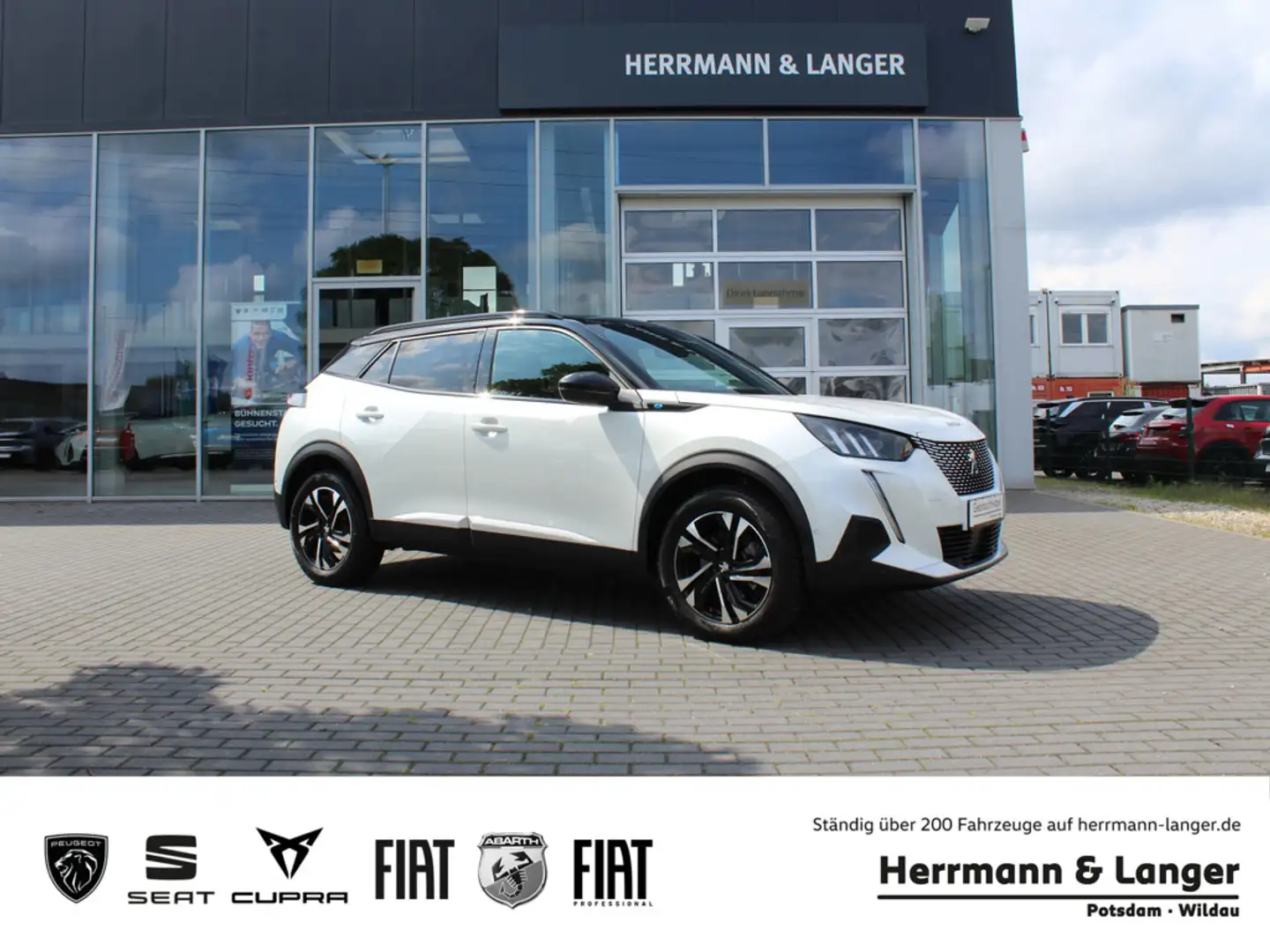 Peugeot e-2008 GT Navigation SHZ LED Weiß - 1