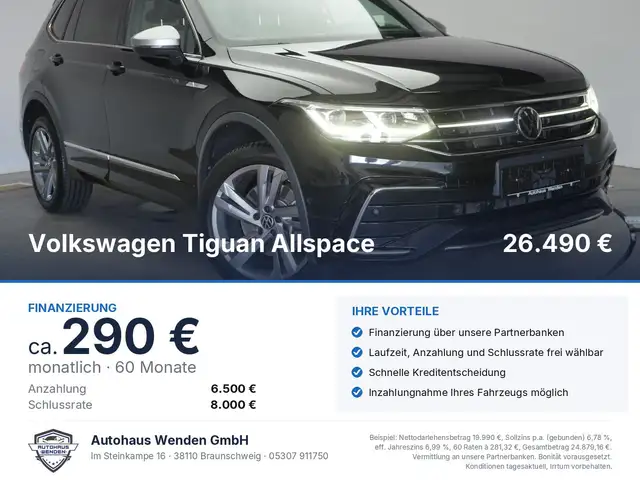 Volkswagen Tiguan Allspace 2.0 TDI 4Motion DSG R Line ACC/K