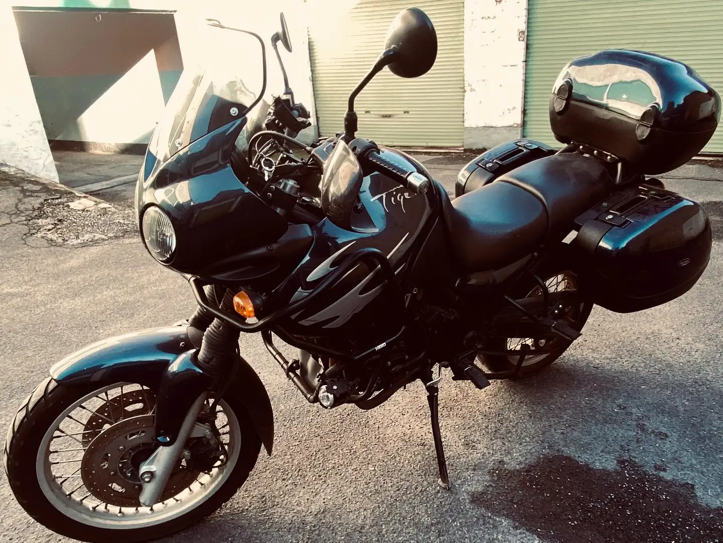 Triumph Tiger 900 885 i Bleu - 1