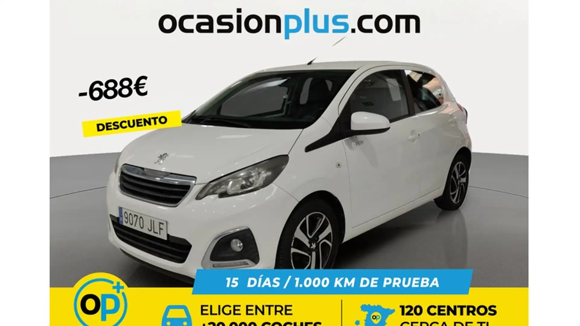 Peugeot 108 Top! 1.2 PureTech Allure Blanco - 1
