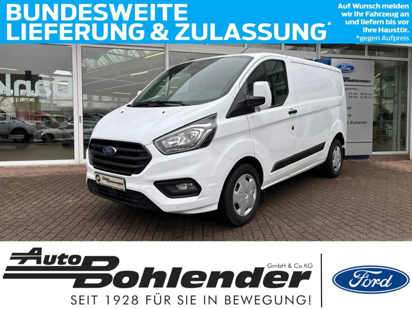 Ford Transit Custom 320 L1 Trend | Navi | Allwetter | Laderaumschutz Weiß - 1