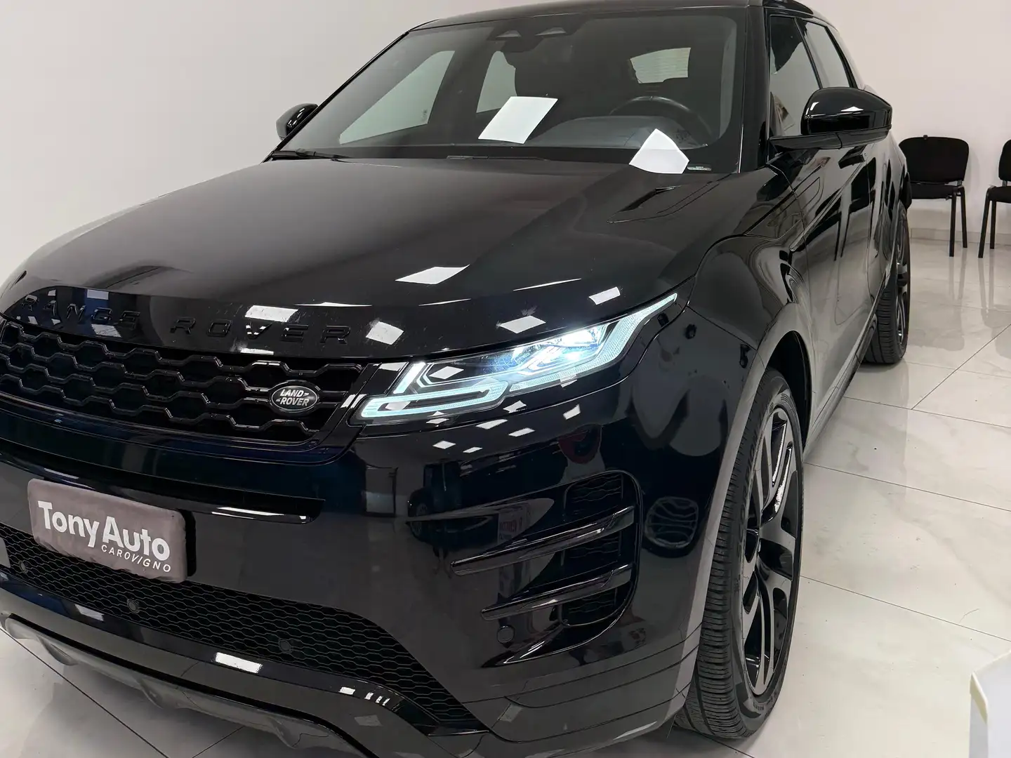 Land Rover Range Rover Evoque 2.0d mhev Autobiography 204cvTETTO,TELECAMERA.LED Nero - 2