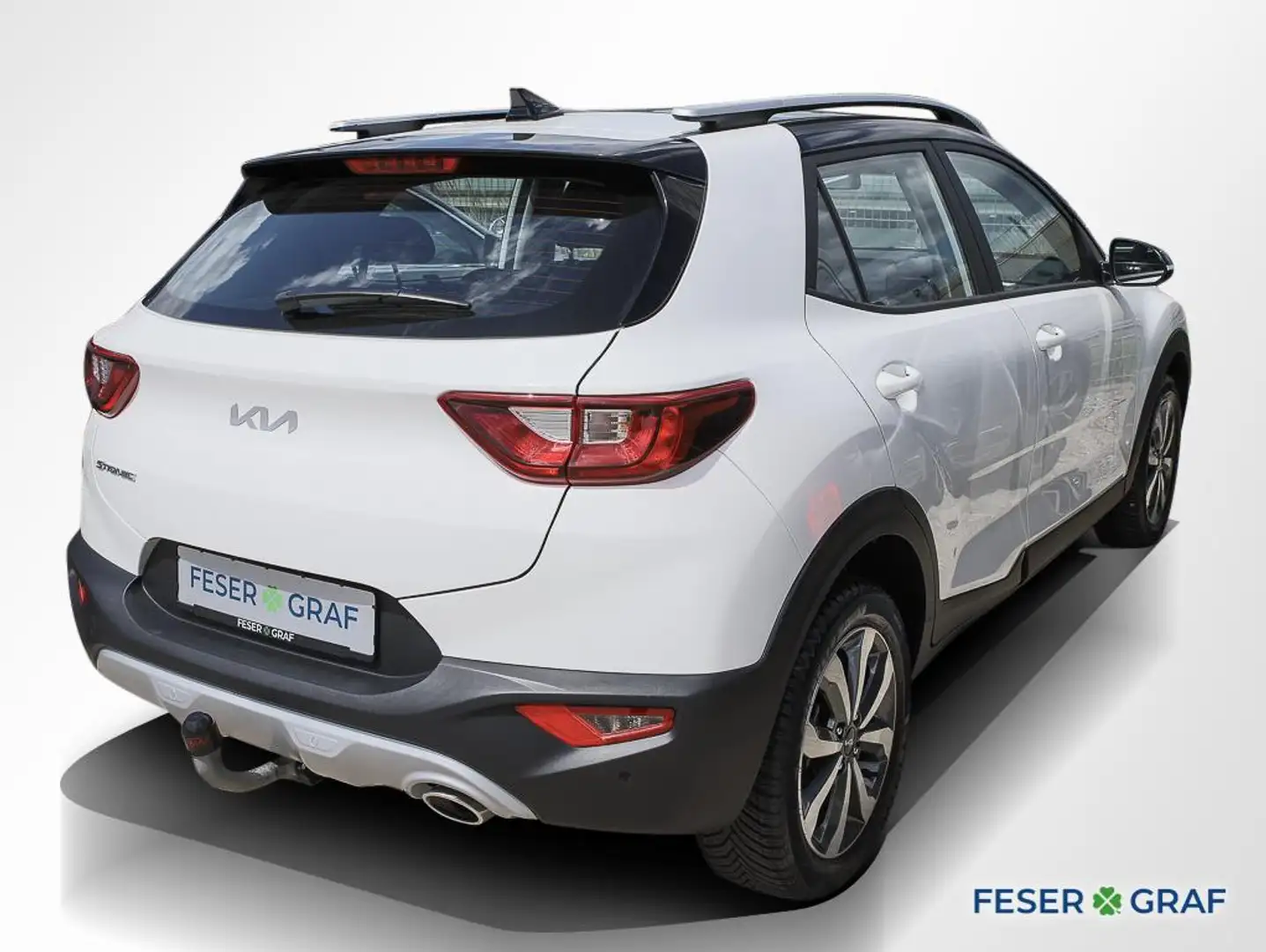 Kia Stonic 1.0 T-GDI VISION LED RFK GRA CARPLAY NAVI Weiß - 2
