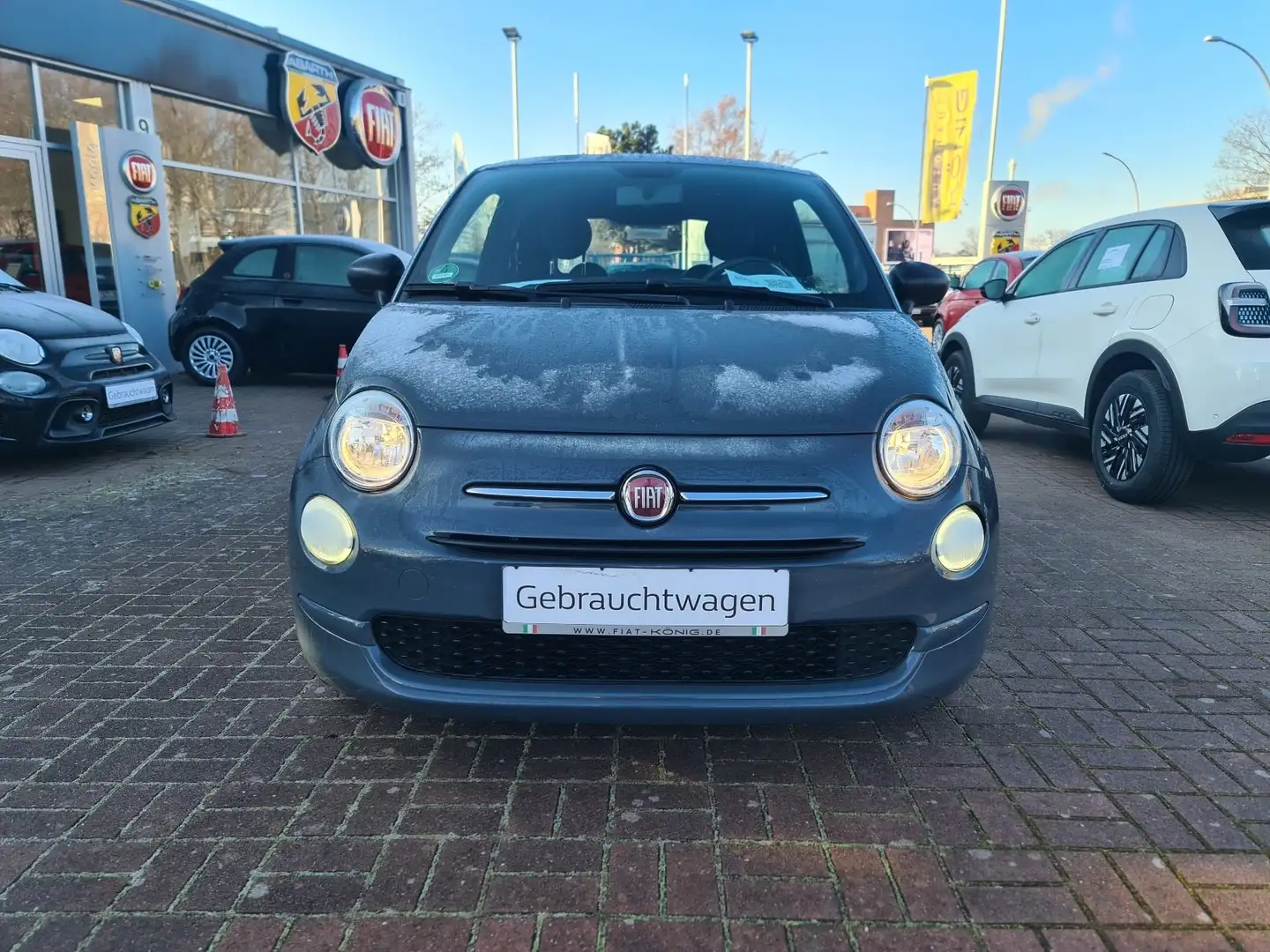 Fiat 500 1.0 Mild Hybrid Cult *SHZ*Allwetter* Grau - 2