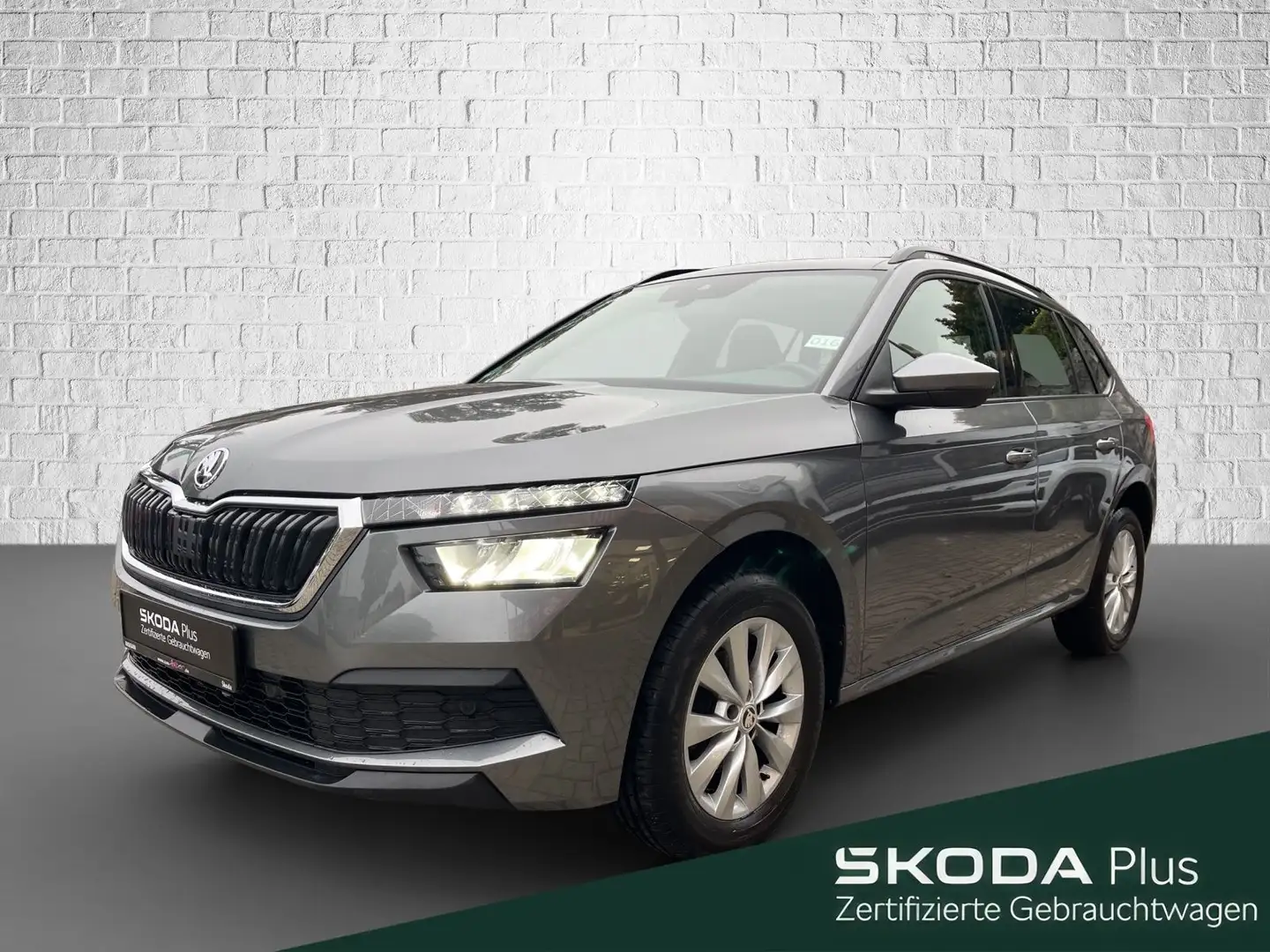 Skoda Kamiq 1.0 TSI DSG Ambition Spur RFK Pano Einpark Grau - 1