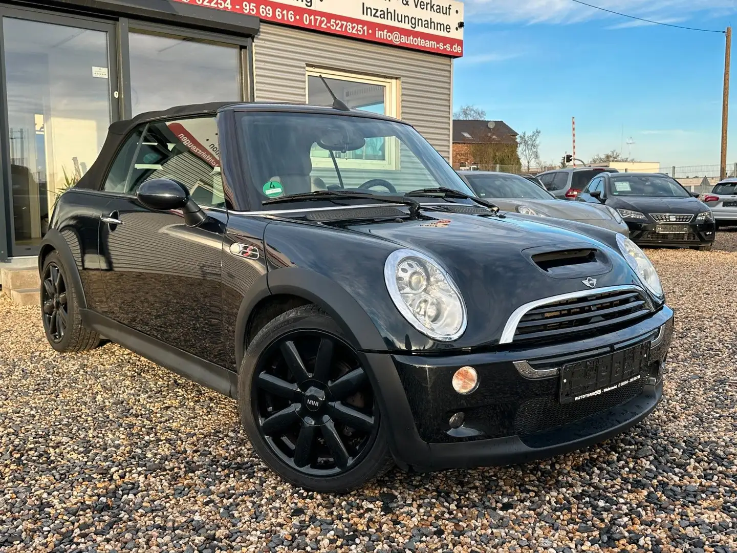 MINI Cooper S Cabrio Cooper S/TEMPO./KLIMAA./RECARO/ Schwarz - 2