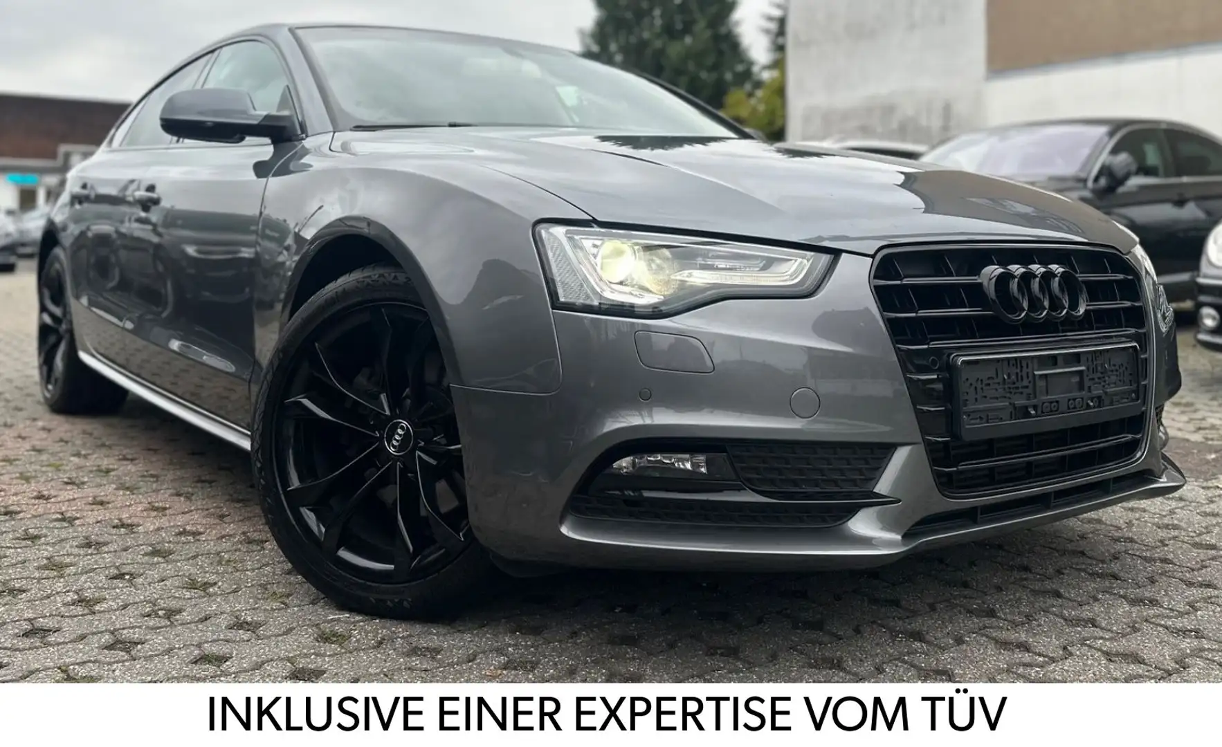 Audi A5 SPORTBACK *S-LINE*NAVI-AUTOMA-LEDER-TEMPO-SHZ Grau - 1