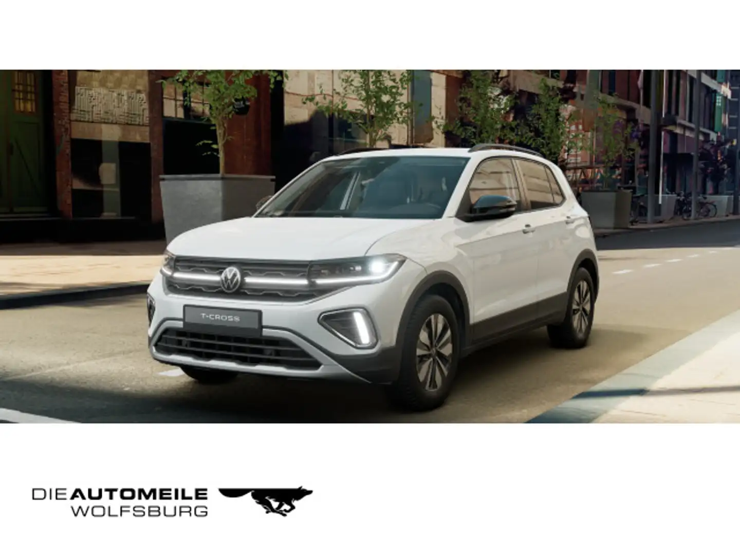 Volkswagen T-Cross 1.0 TSI OPF DSG Goal Weiß - 1
