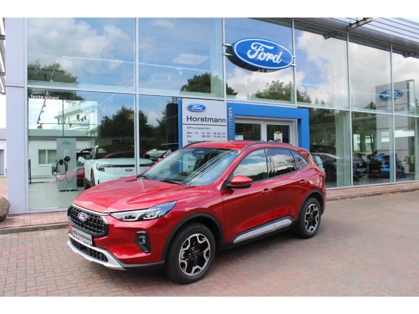 Ford Kuga ACTIVE FHEV, LED, NAVI, PDC, BEH. WSS & SITZE Rot - 1