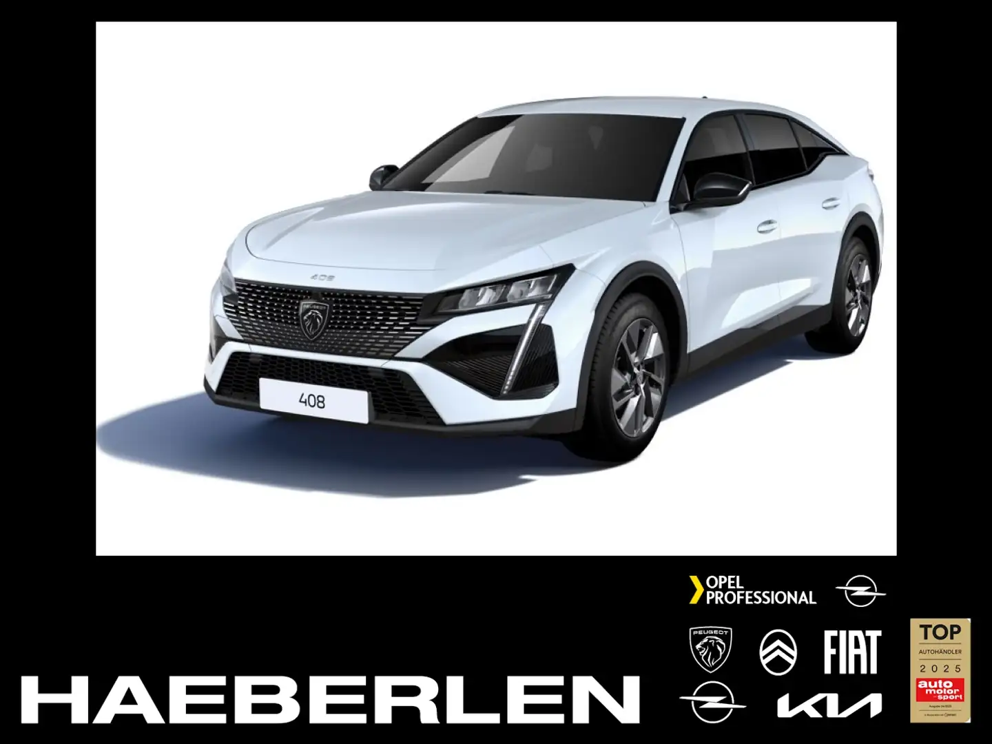 Peugeot 408 Allure Hybrid LED+2xKlima+Fernlichtass.+Kam. Alb - 1