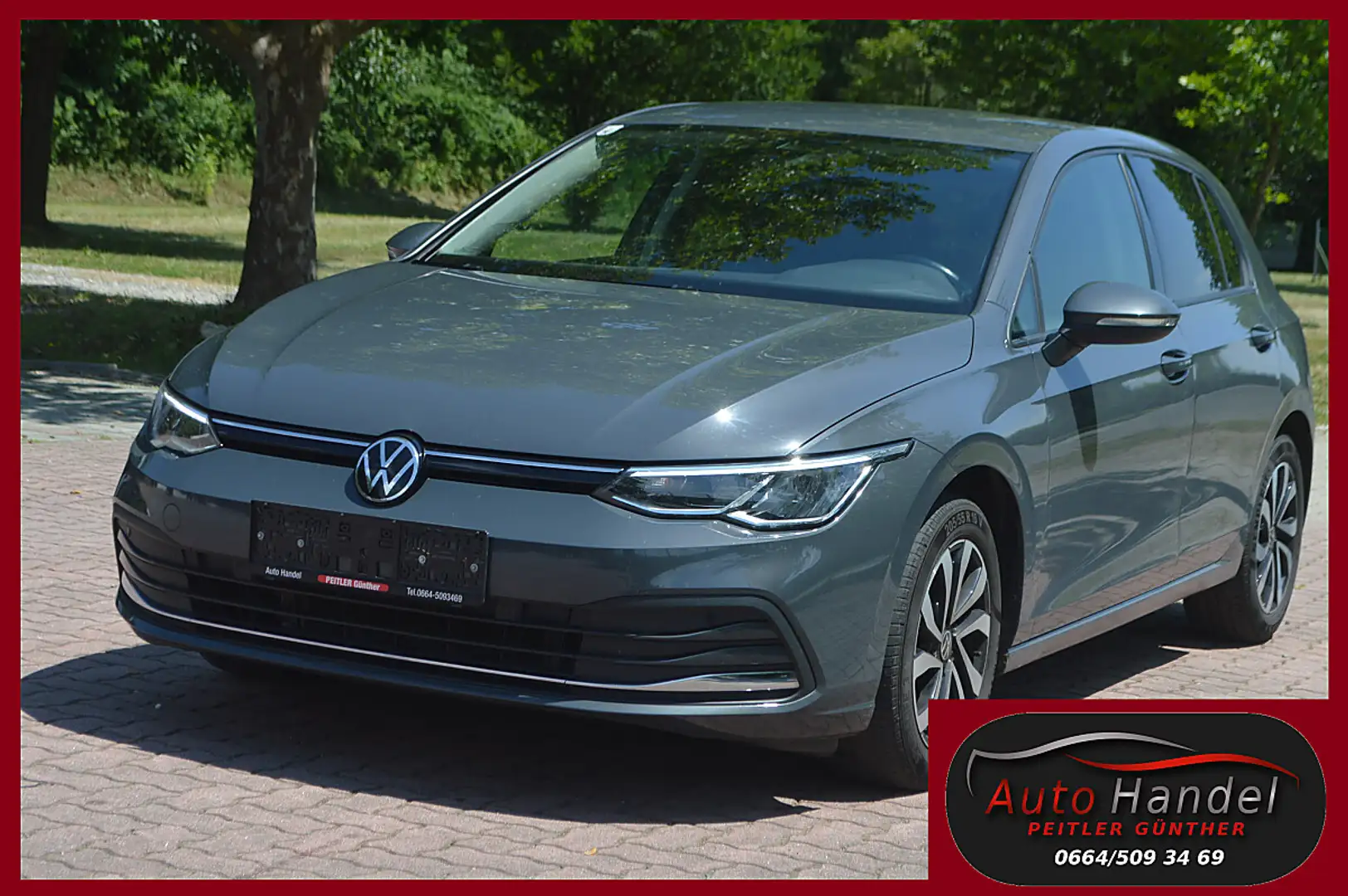 Volkswagen Golf 2,0 TDI Life+NAVI+AHK+SHZ+TEL Grau - 1