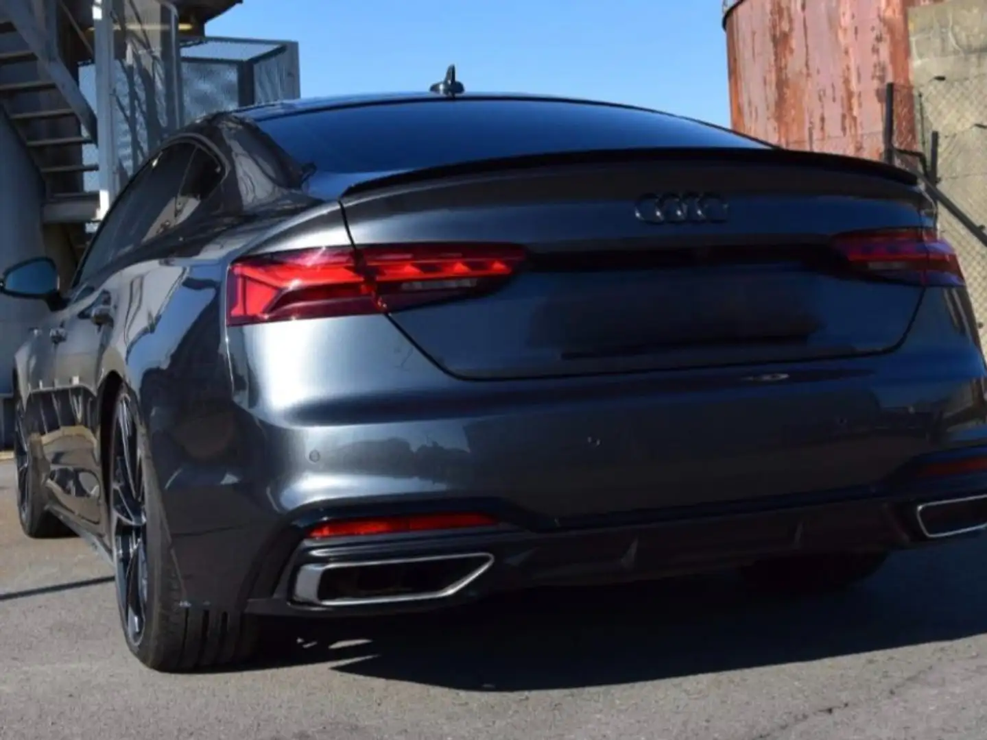 Audi A5 A5 Sportback S line rs Gris - 2