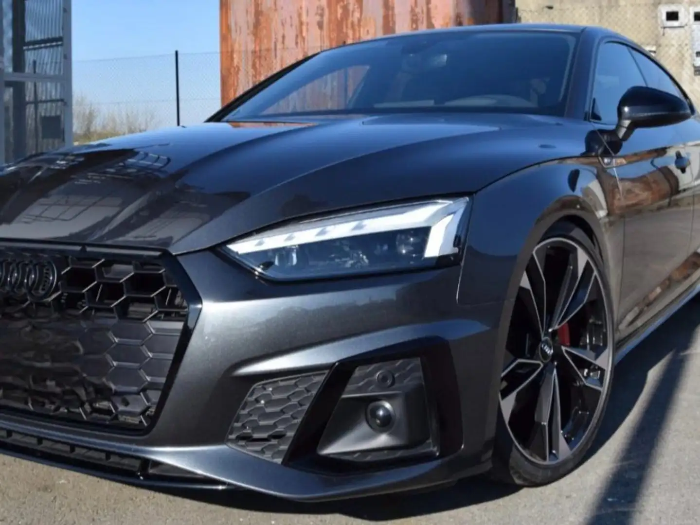 Audi A5 A5 Sportback S line rs Gris - 1