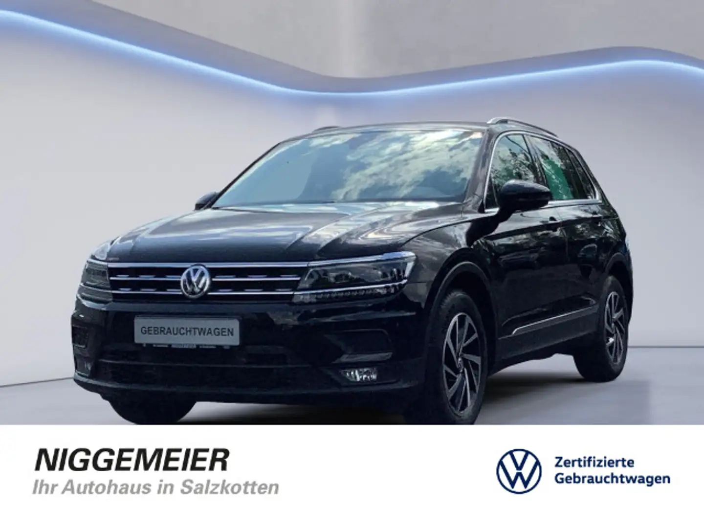 Volkswagen Tiguan 2.0TDI Comfortline NAVI+LED+ACC+AHK Noir - 1