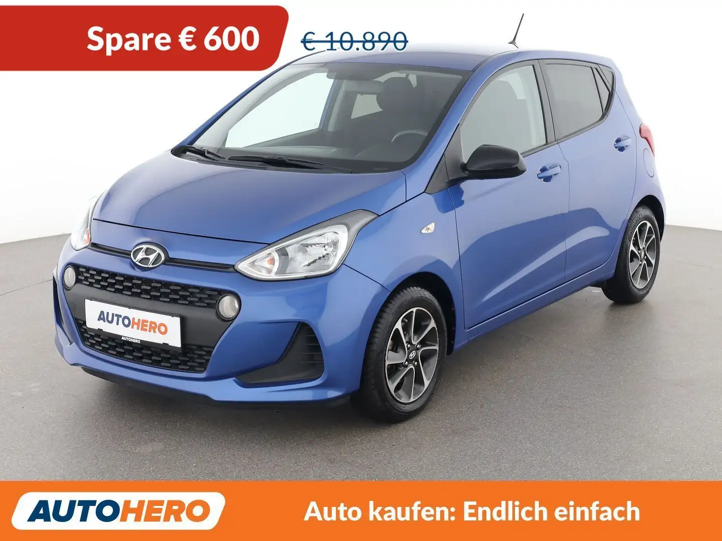 Hyundai i10 1.0 LEVEL 2 Plus Blau - 1