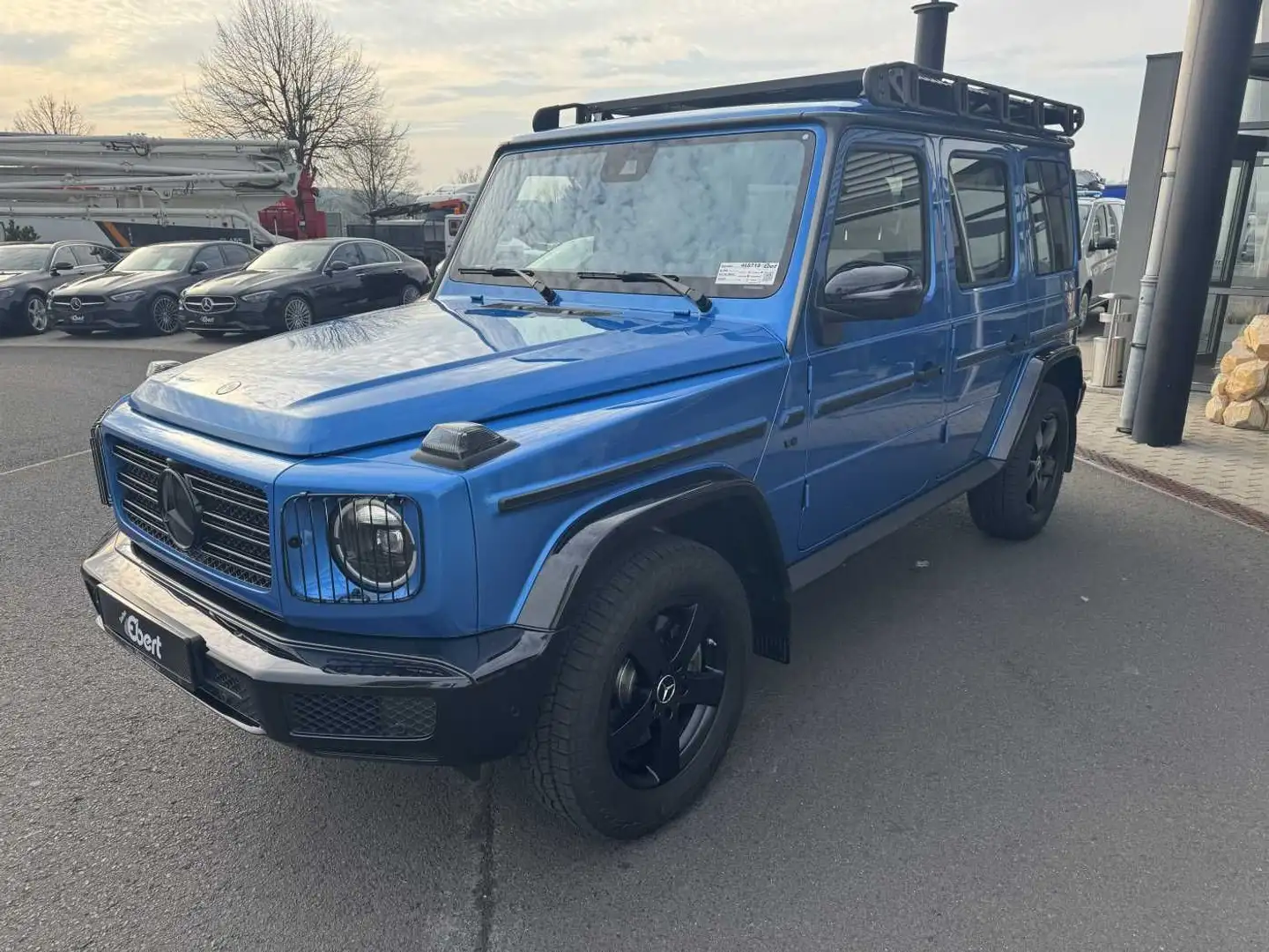 Mercedes-Benz G 500 PROFESSIONAL+DACH+BURM3D+AHK +StHz+360°+Sp Bleu - 2