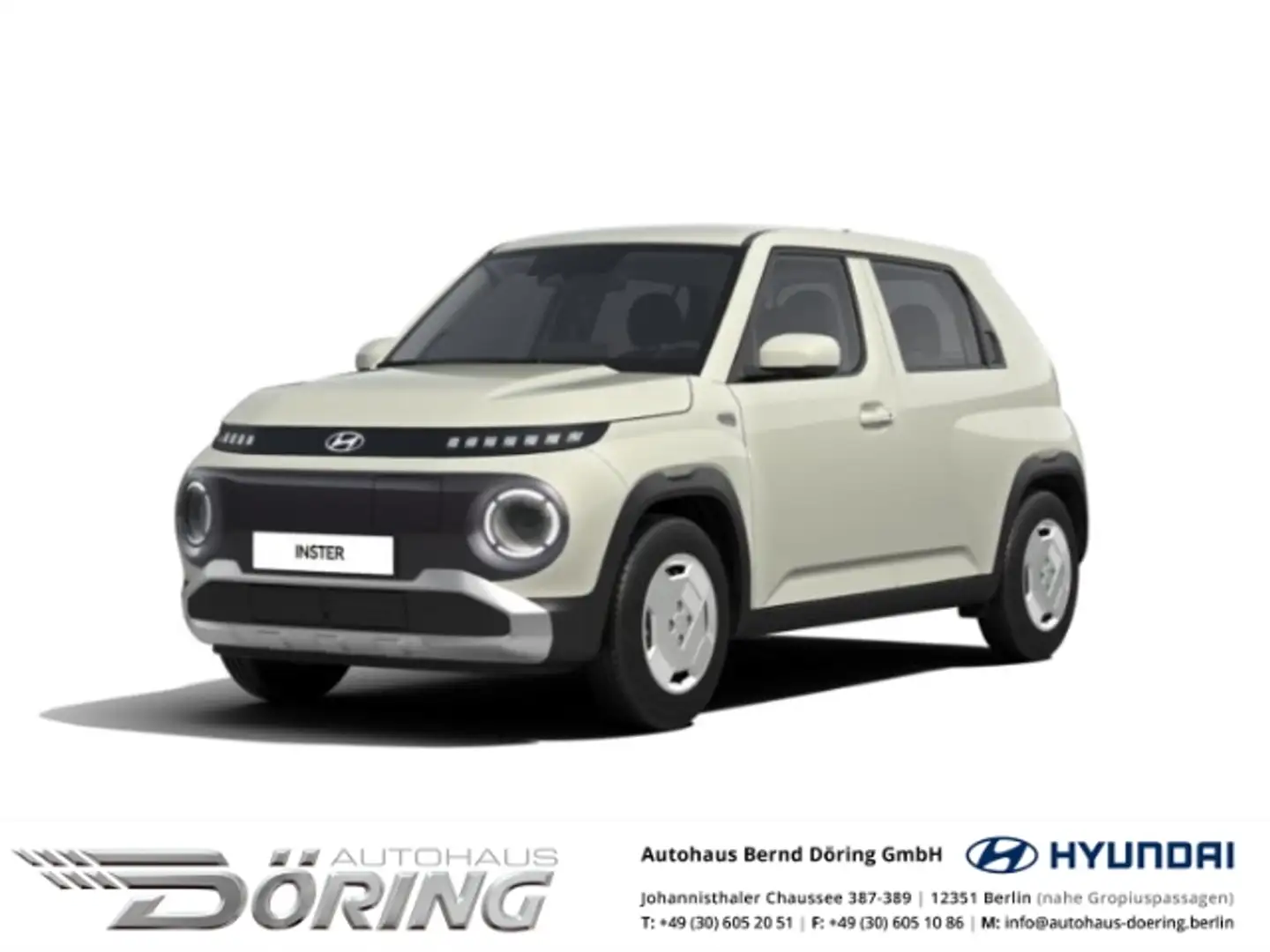Hyundai EV Select 42 kWh 97PS Effizienz-Paket NAVI Бежевий - 1