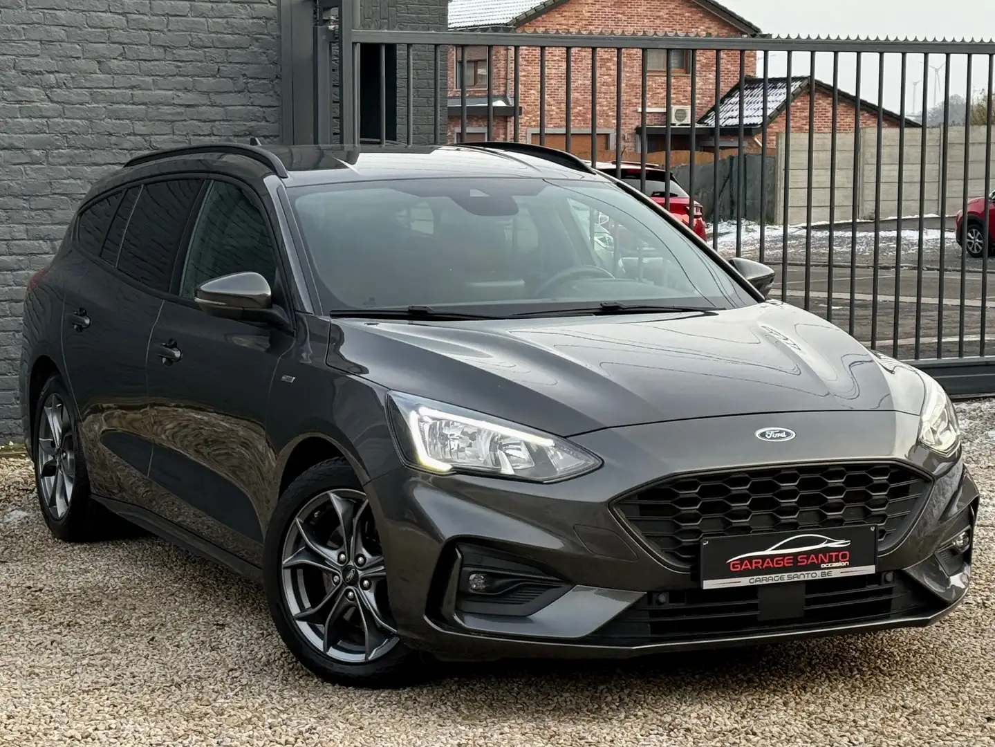 Ford Focus Focus 1.5 EcoBlue ST-Line /Navi/Led/Pdc/M-Export/ Gris - 2