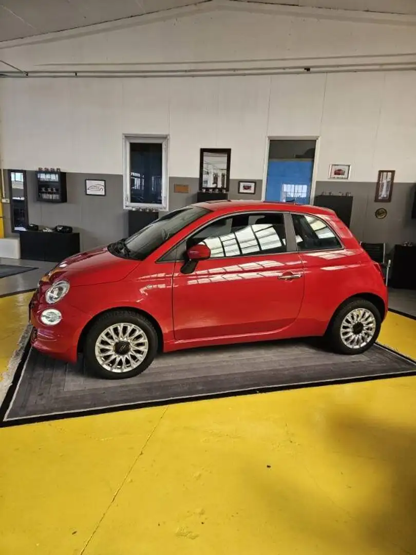 Fiat 500 1.0 hybrid Cult 70cv Červená - 1