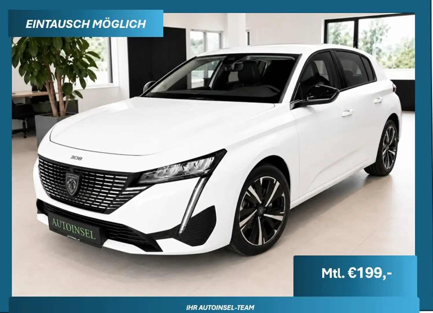 Peugeot 308 SW Allure AUT. Kamera AHK Weiß - 1