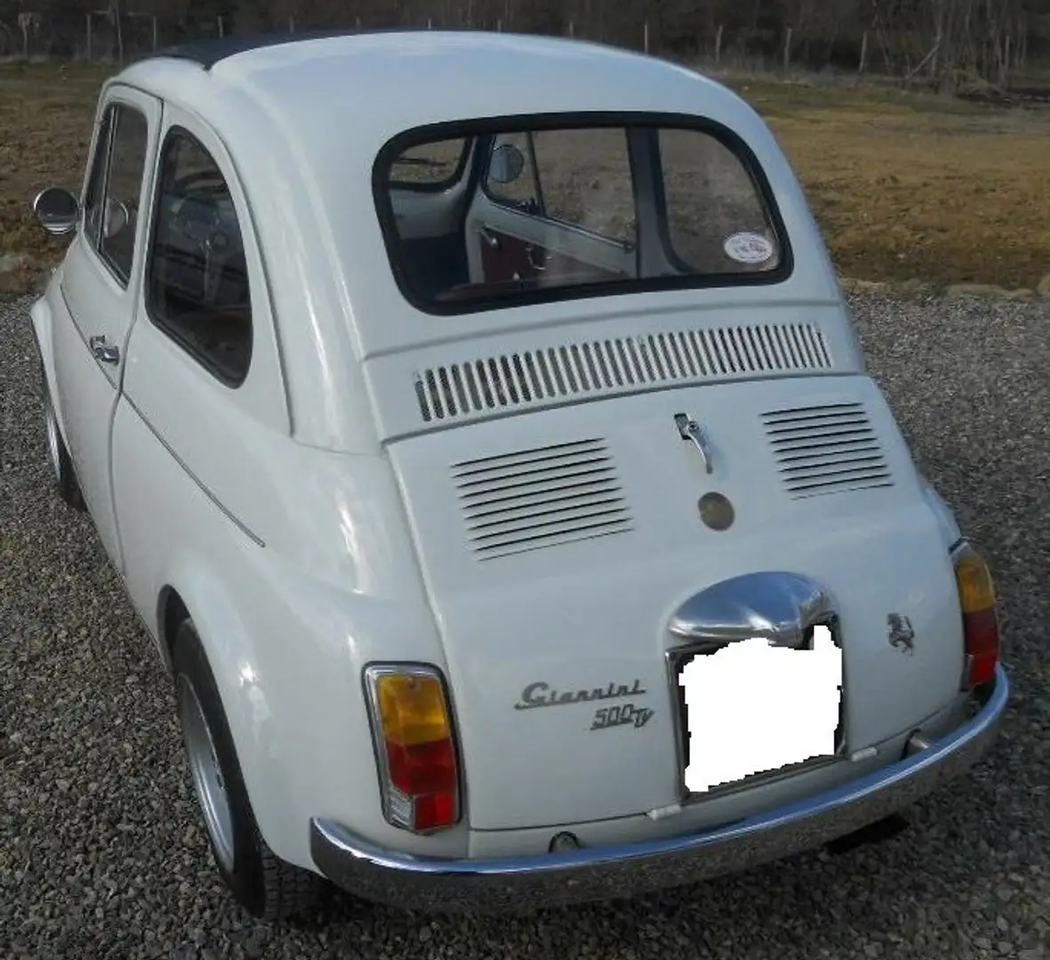 Fiat 500 FIAT 500TV GIANNINI Bianco - 1