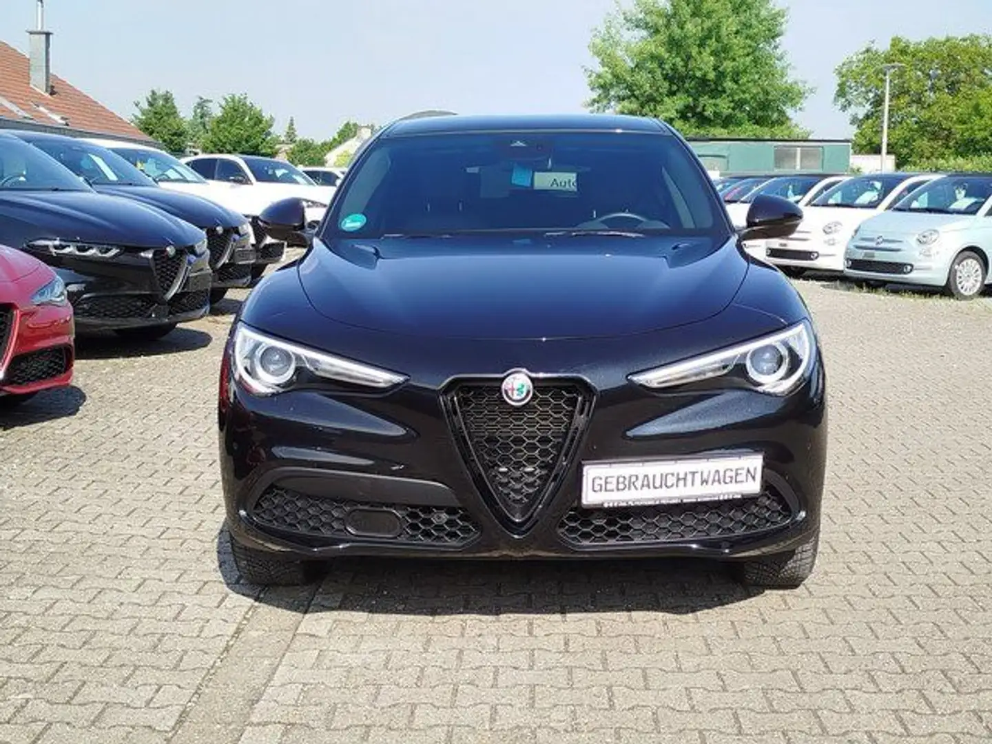 Alfa Romeo Stelvio Sprint Q4 #AssistenzPaket #AppleCarPlay Negro - 2