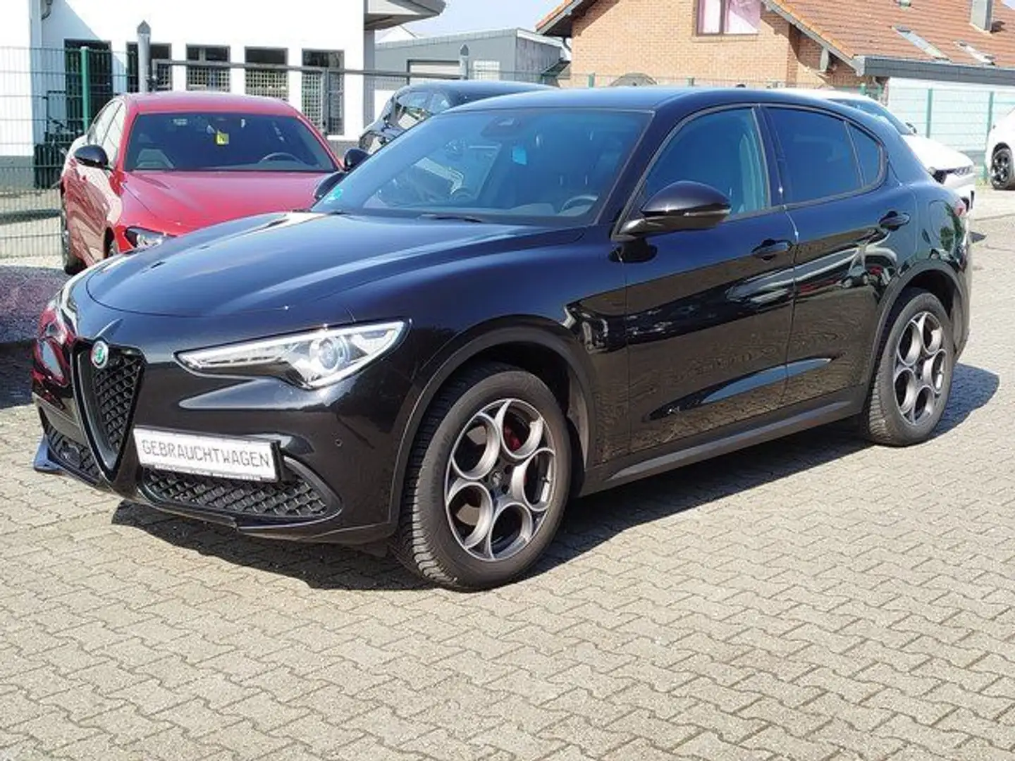 Alfa Romeo Stelvio Sprint Q4 #AssistenzPaket #AppleCarPlay Negro - 1