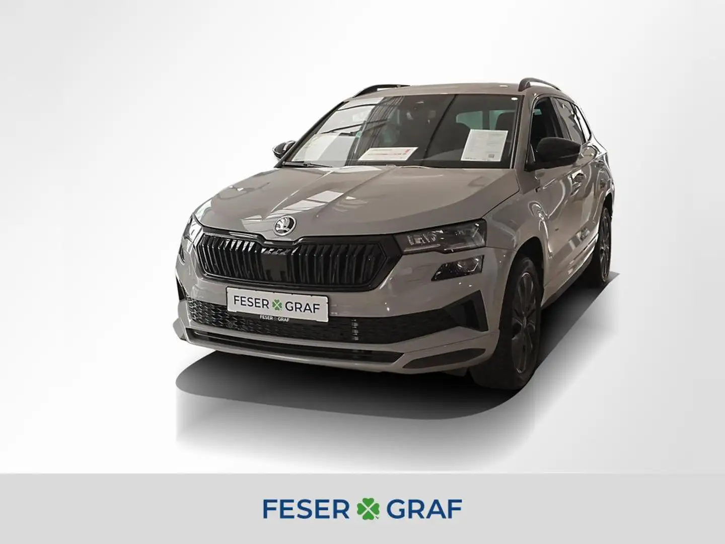 Skoda Karoq 1.5 TSI Sportline DSG AHK Navi RüKa Grau - 1